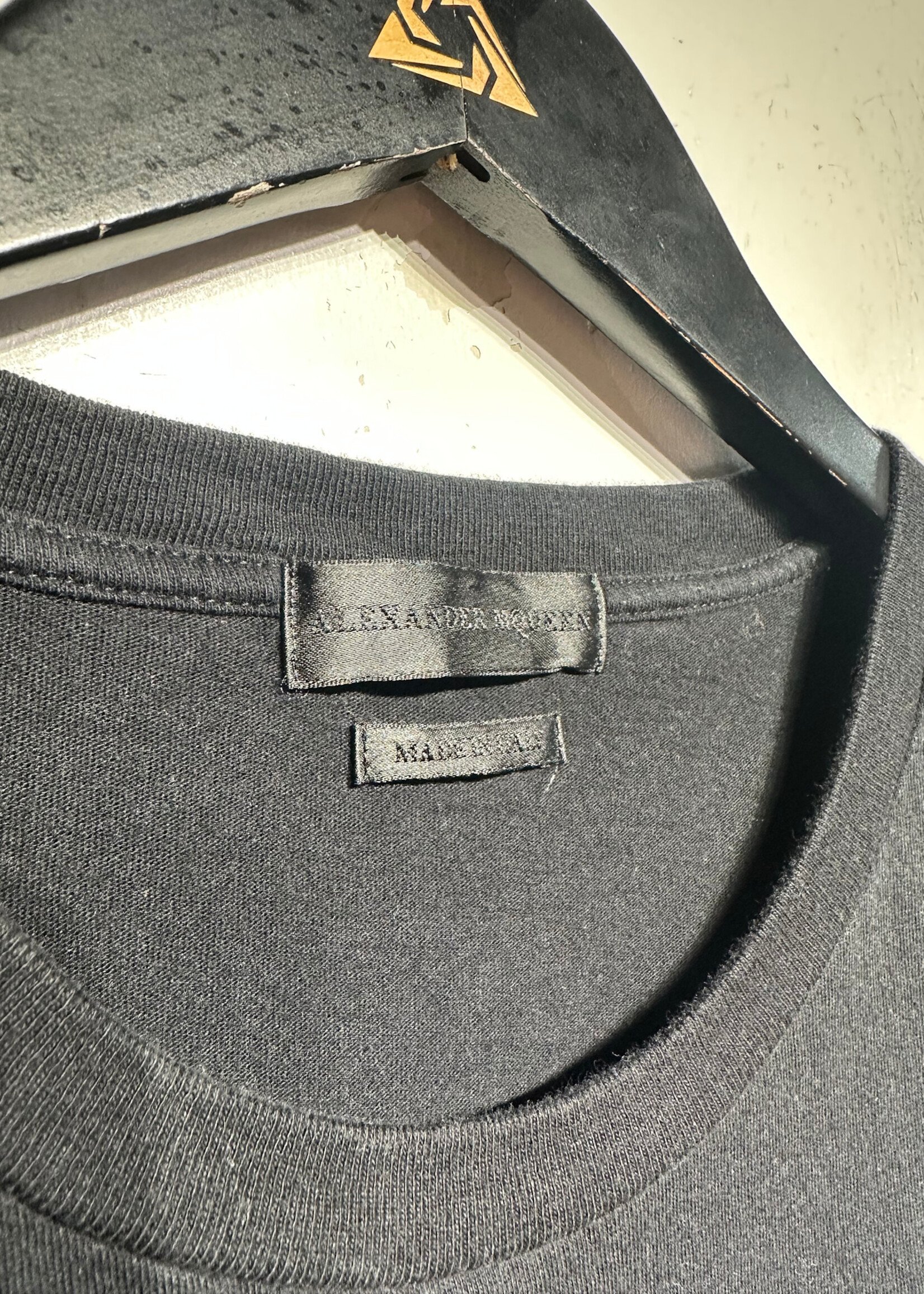 Alexander Mqueen Black Skull Tee L