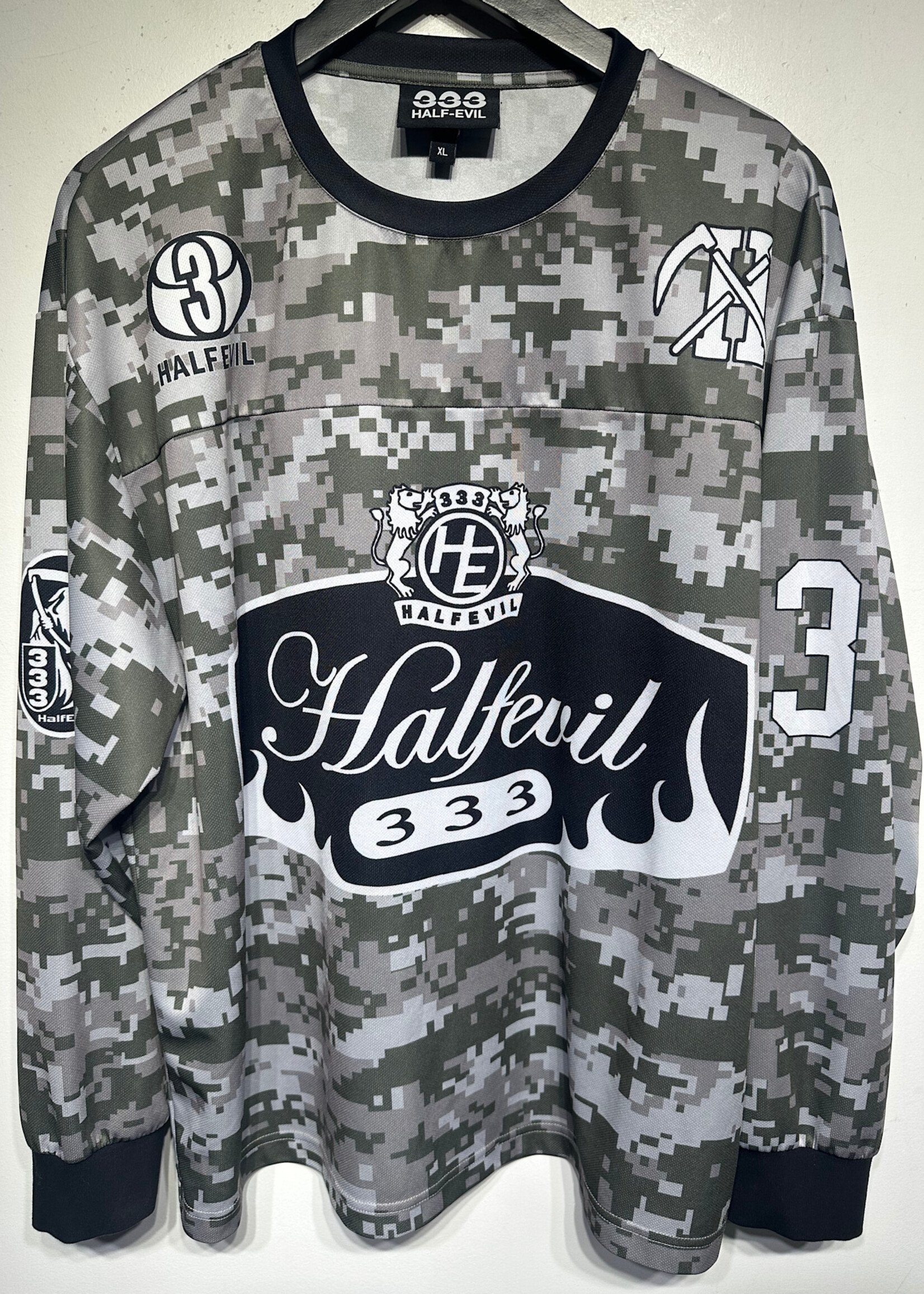 333 Half Evil Camo LS Jersey