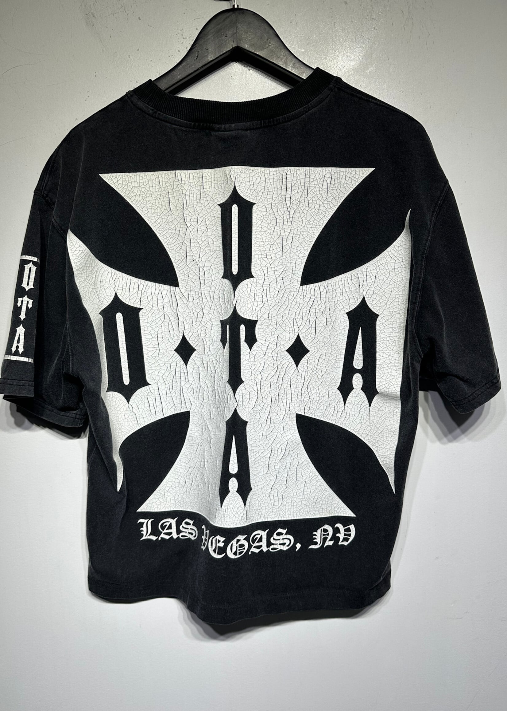 OTA Cropped West Coast Choppers Style Tee L