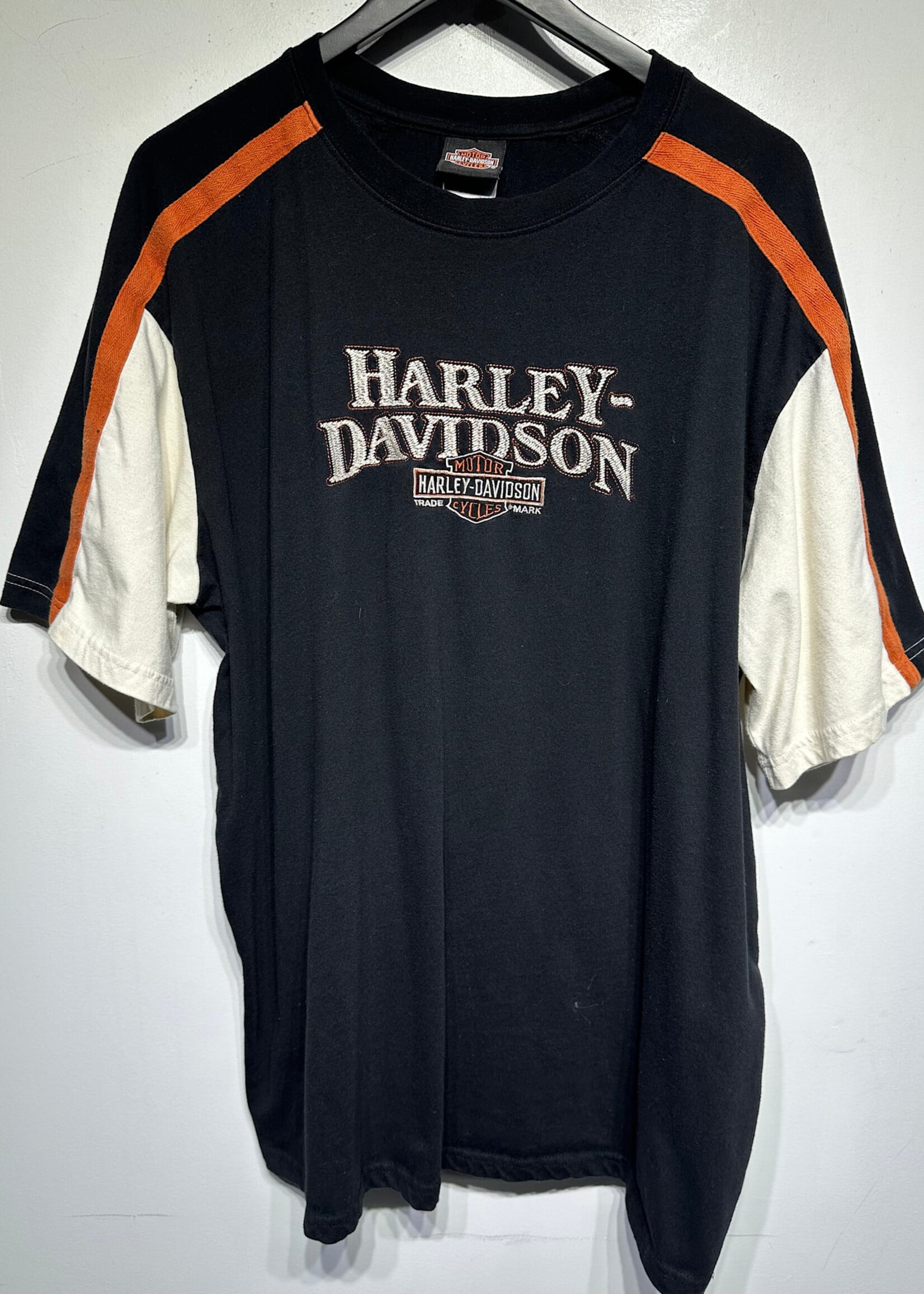 Harley Dubois Black Chain Stitched Tee XXL