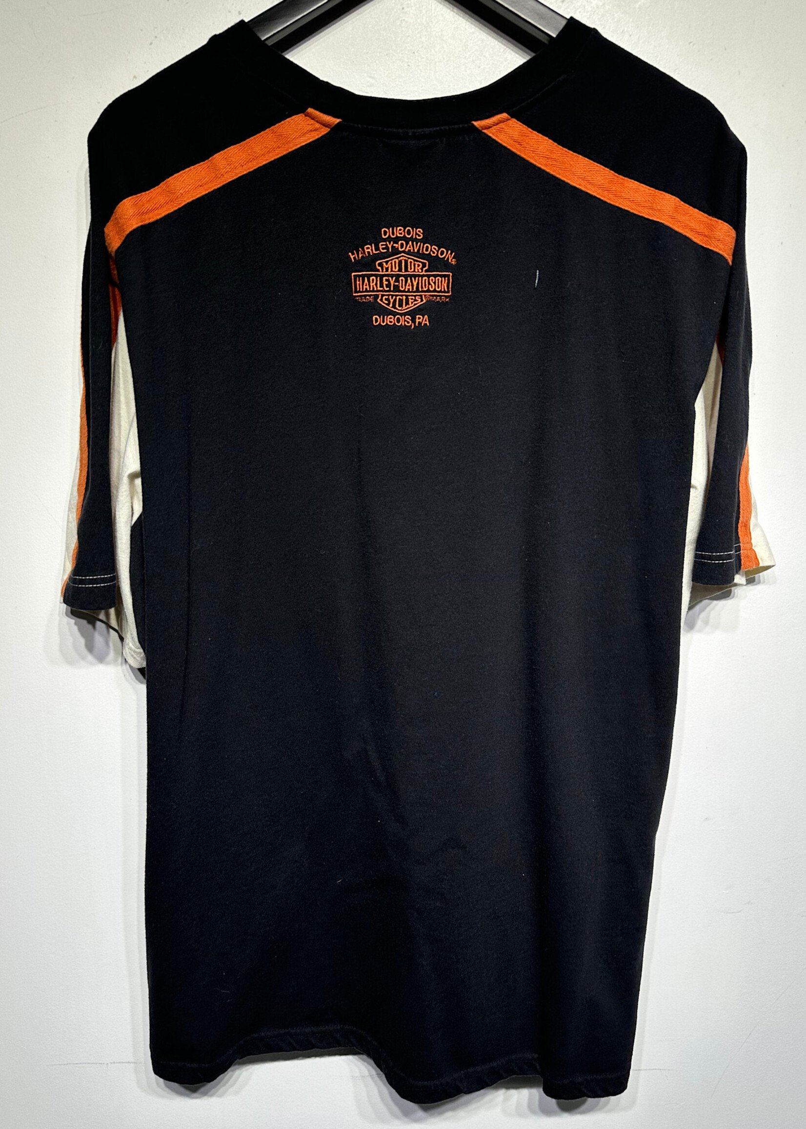 Harley Dubois Black Chain Stitched Tee XXL