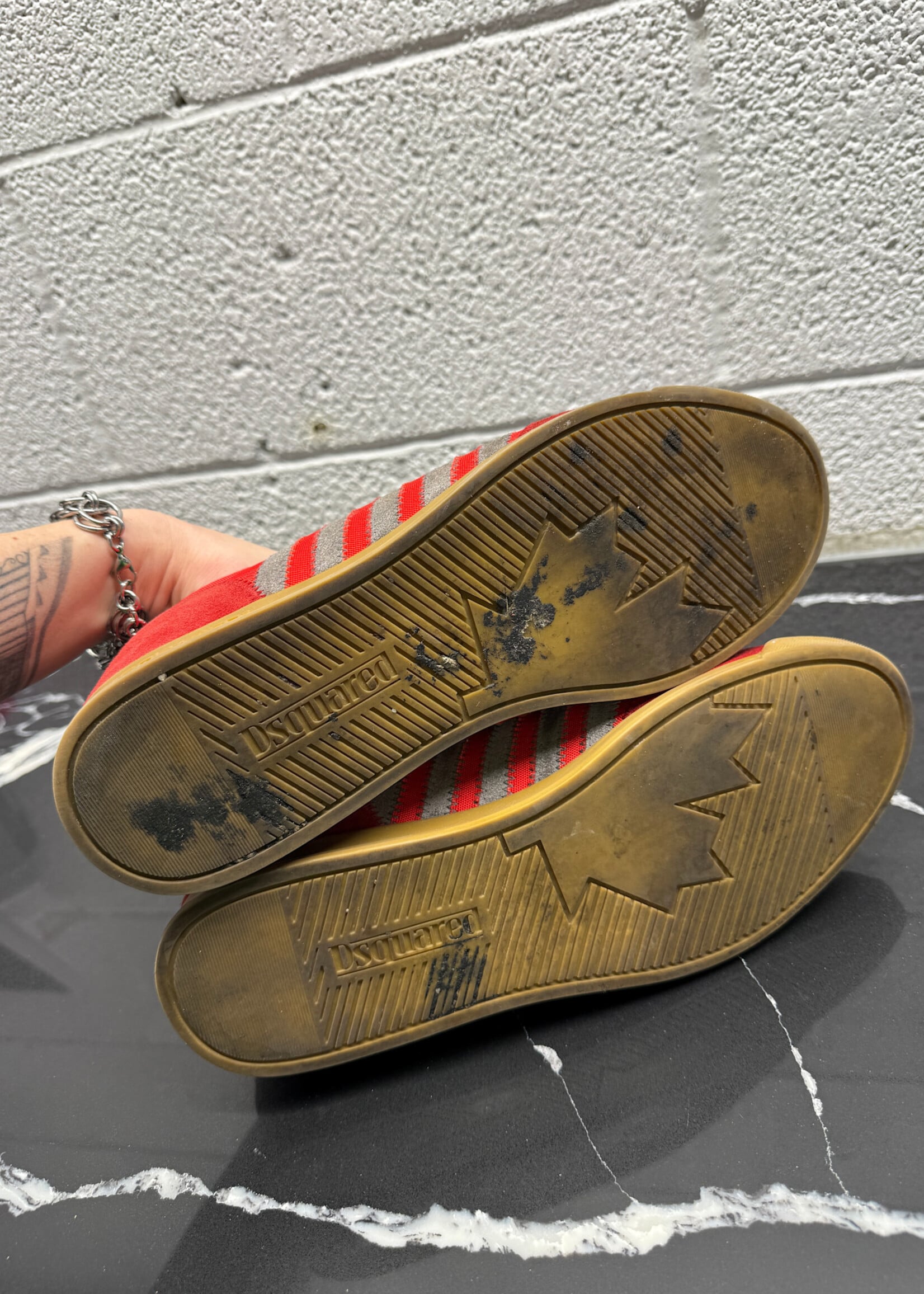 Dsquared New Runner Suede Sneakers Masc 41/8