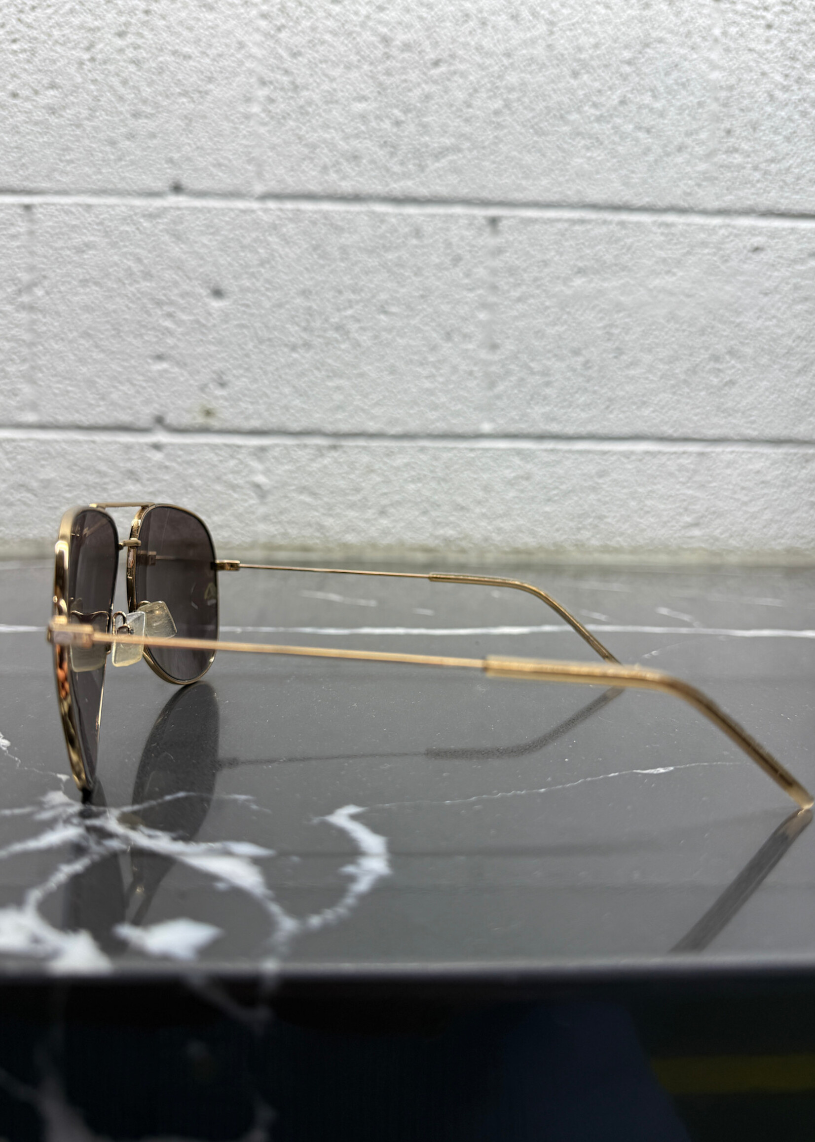 Vintage YSL Gold Aviators NO CASE