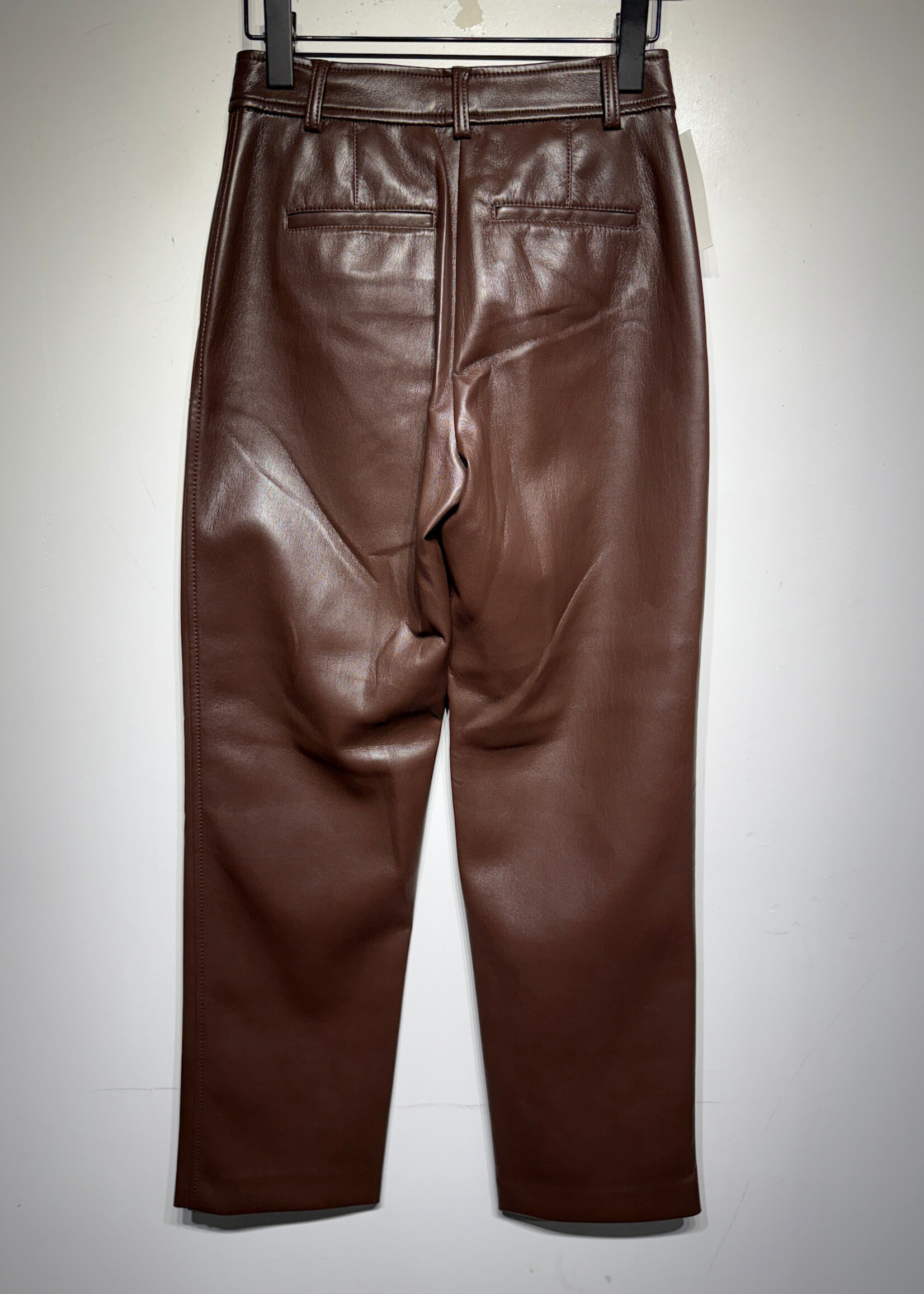 Babaton NWT Faux Leather Command Pant 26