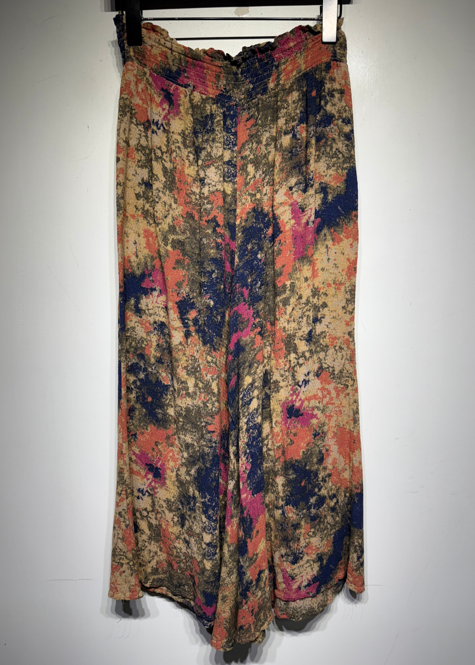 Free People Abstract Print Flowy Set Fem M