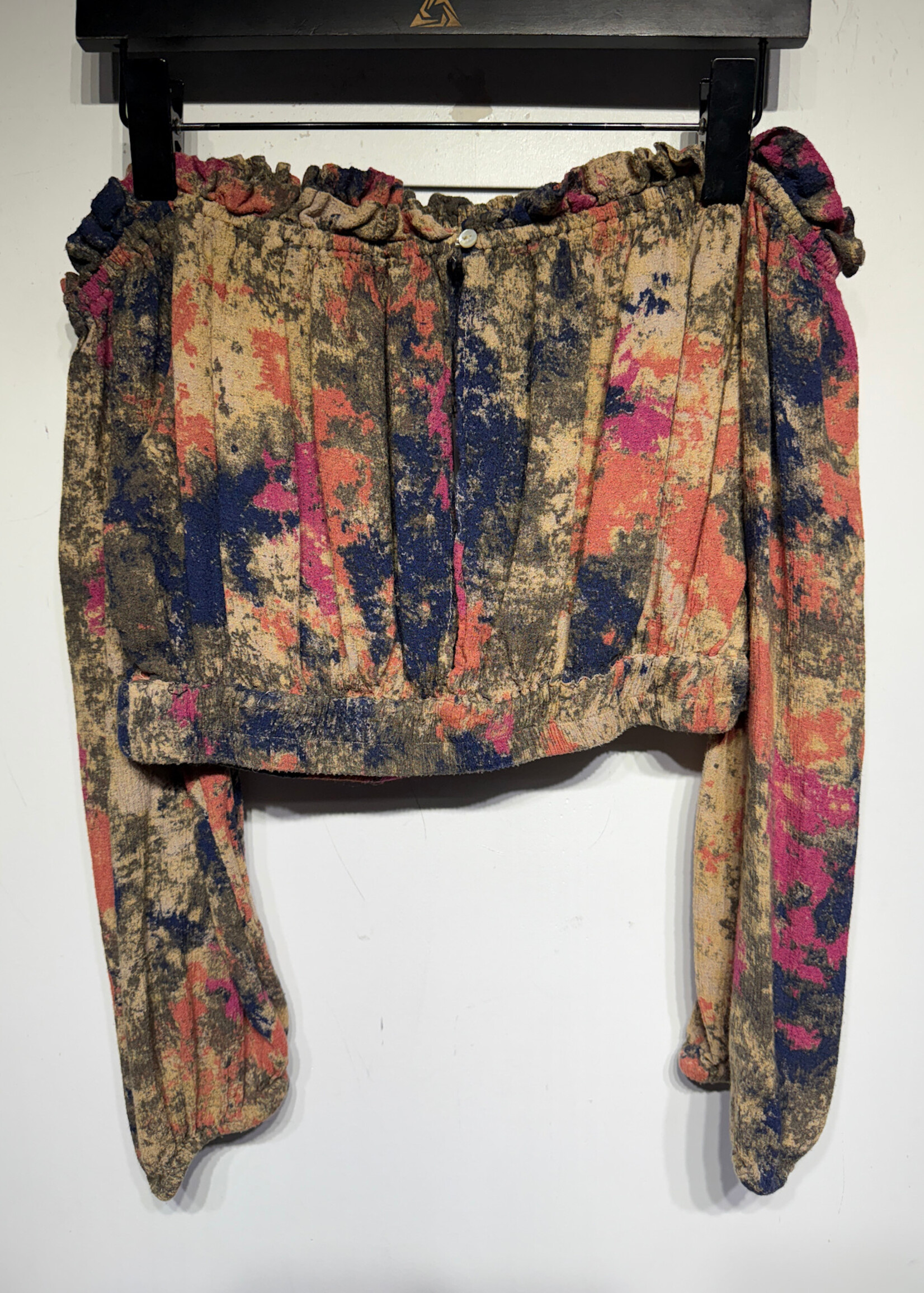 Free People Abstract Print Flowy Set Fem M