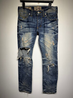 Affliction Distressed Whiskered Denim Masc 30