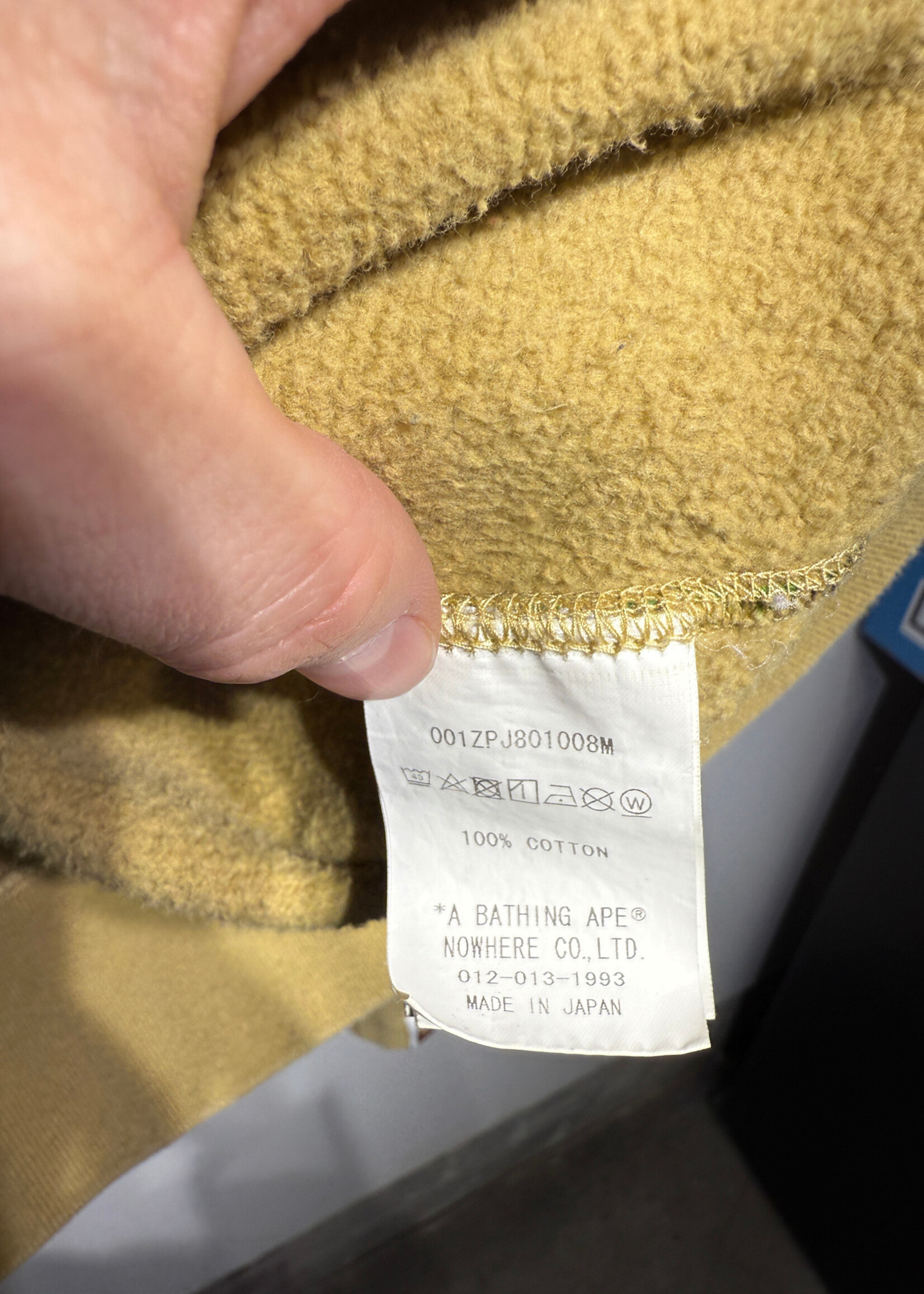 BAPE Double Hood Full Zip Camo Hoodie M