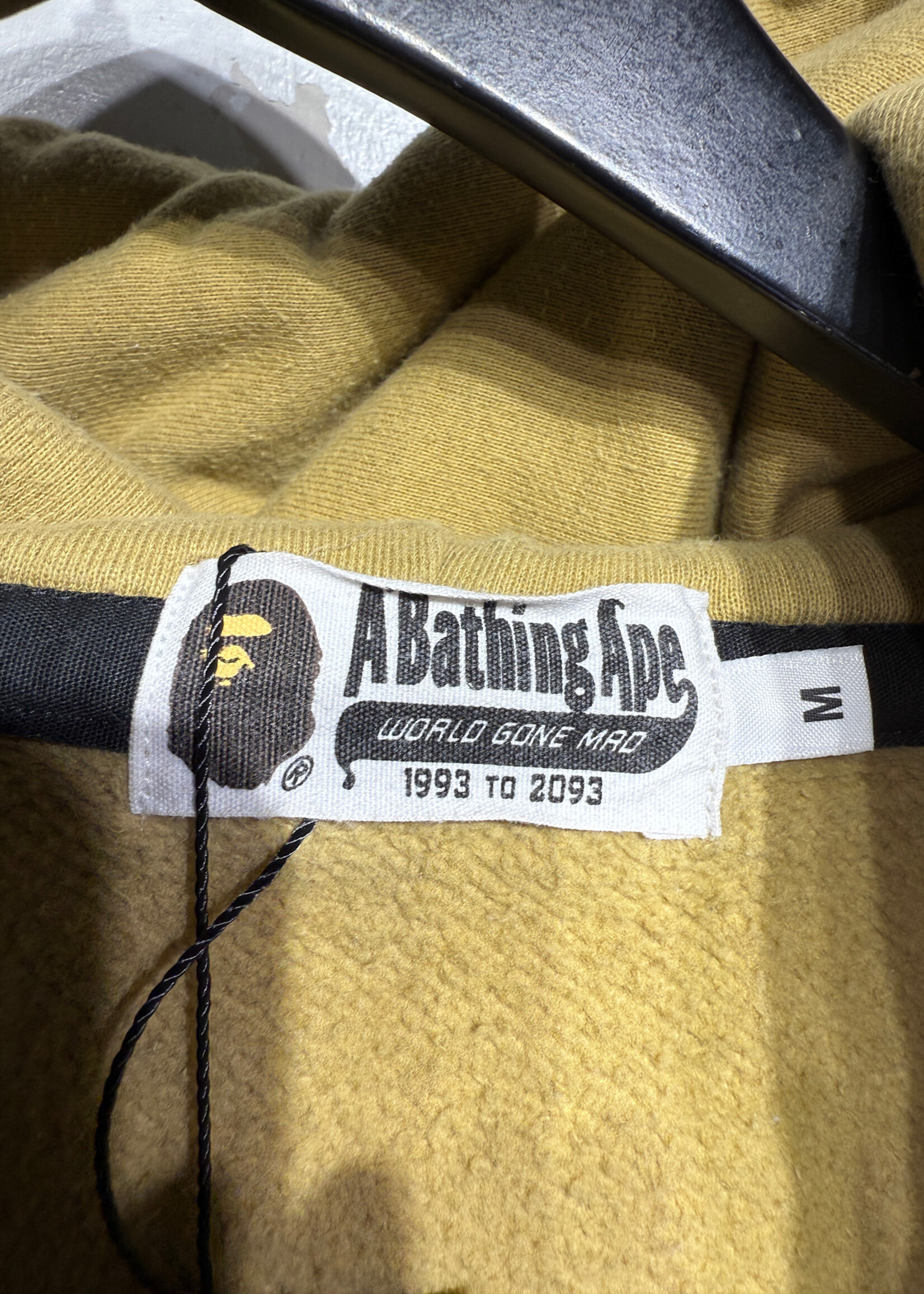 BAPE Double Hood Full Zip Camo Hoodie M