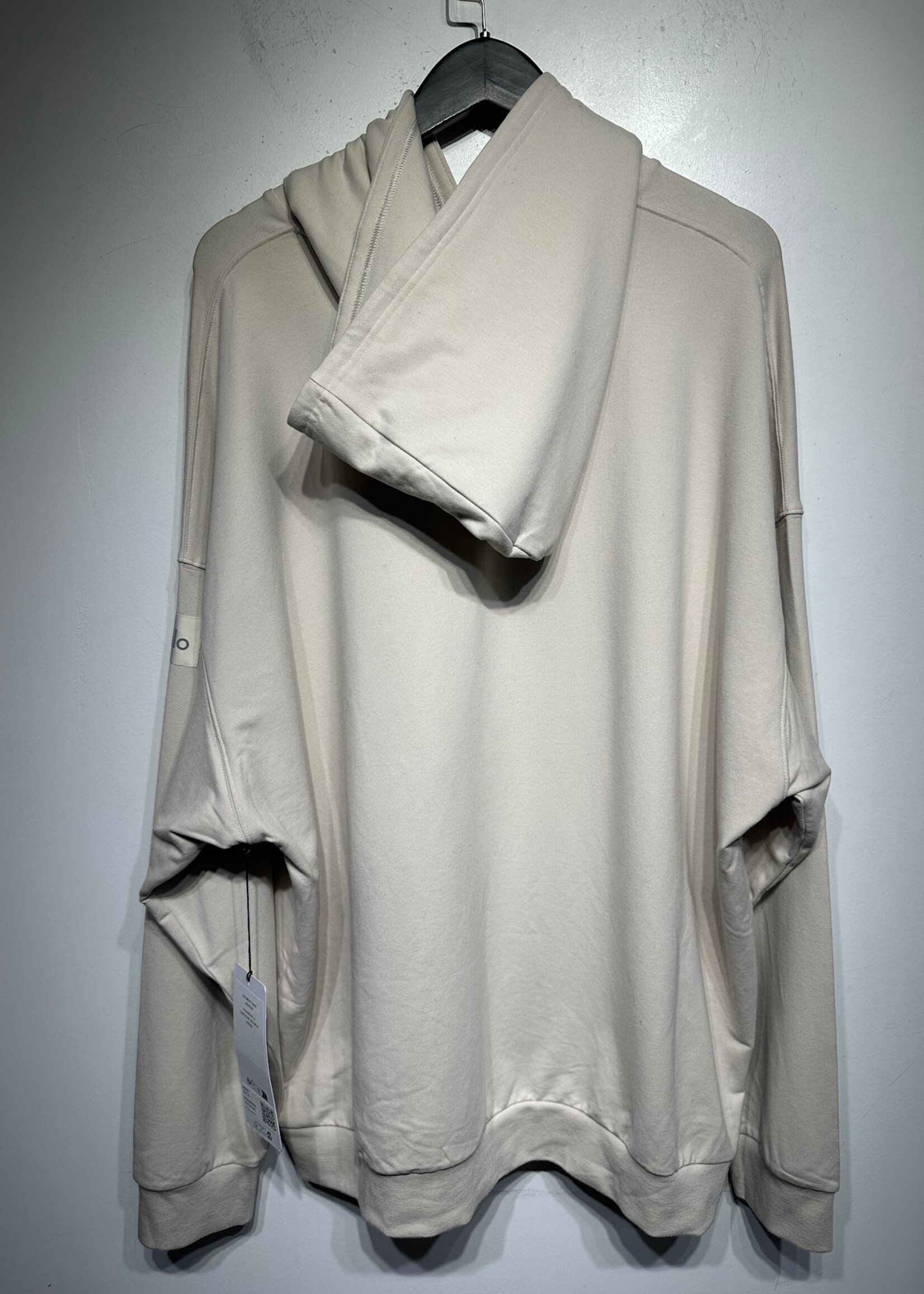 NWT Alo 'Double Take' Tan Hoodie Masc XL