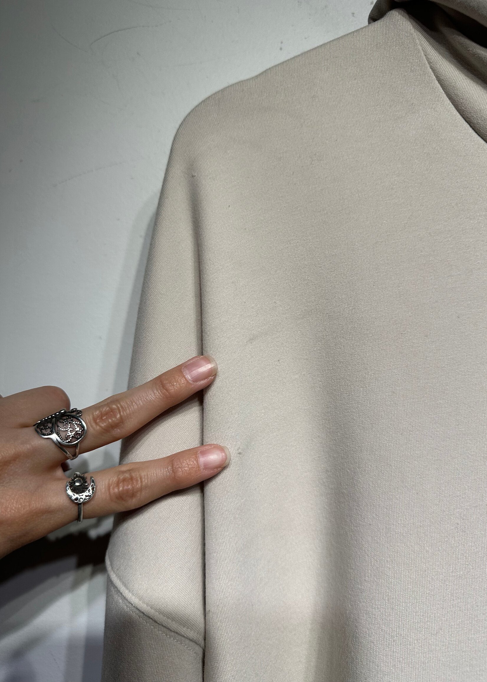 NWT Alo 'Double Take' Tan Hoodie Masc XL