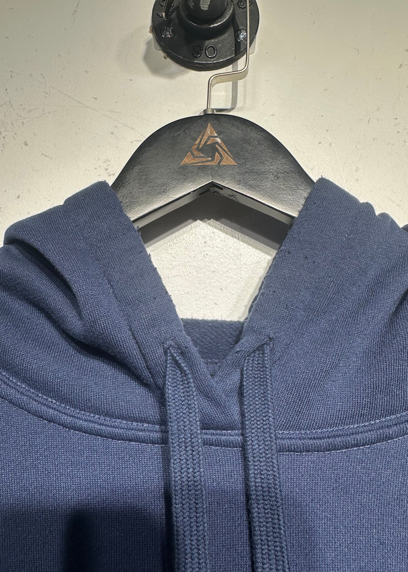 NWT Alo Navy Blue Logo Hoodie Masc XXL