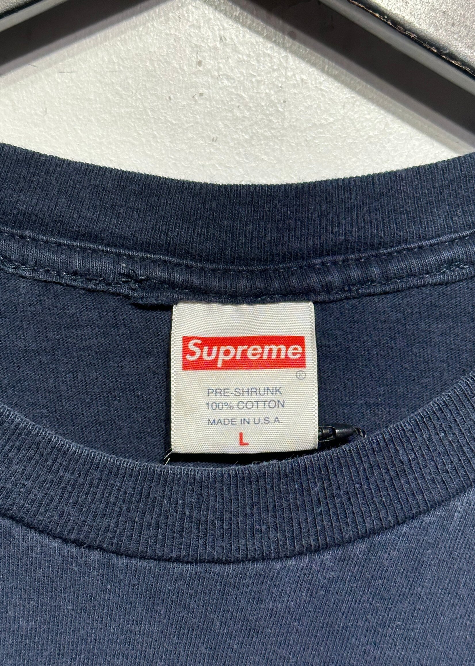 Supreme Navy Ninja Turtles Tee L