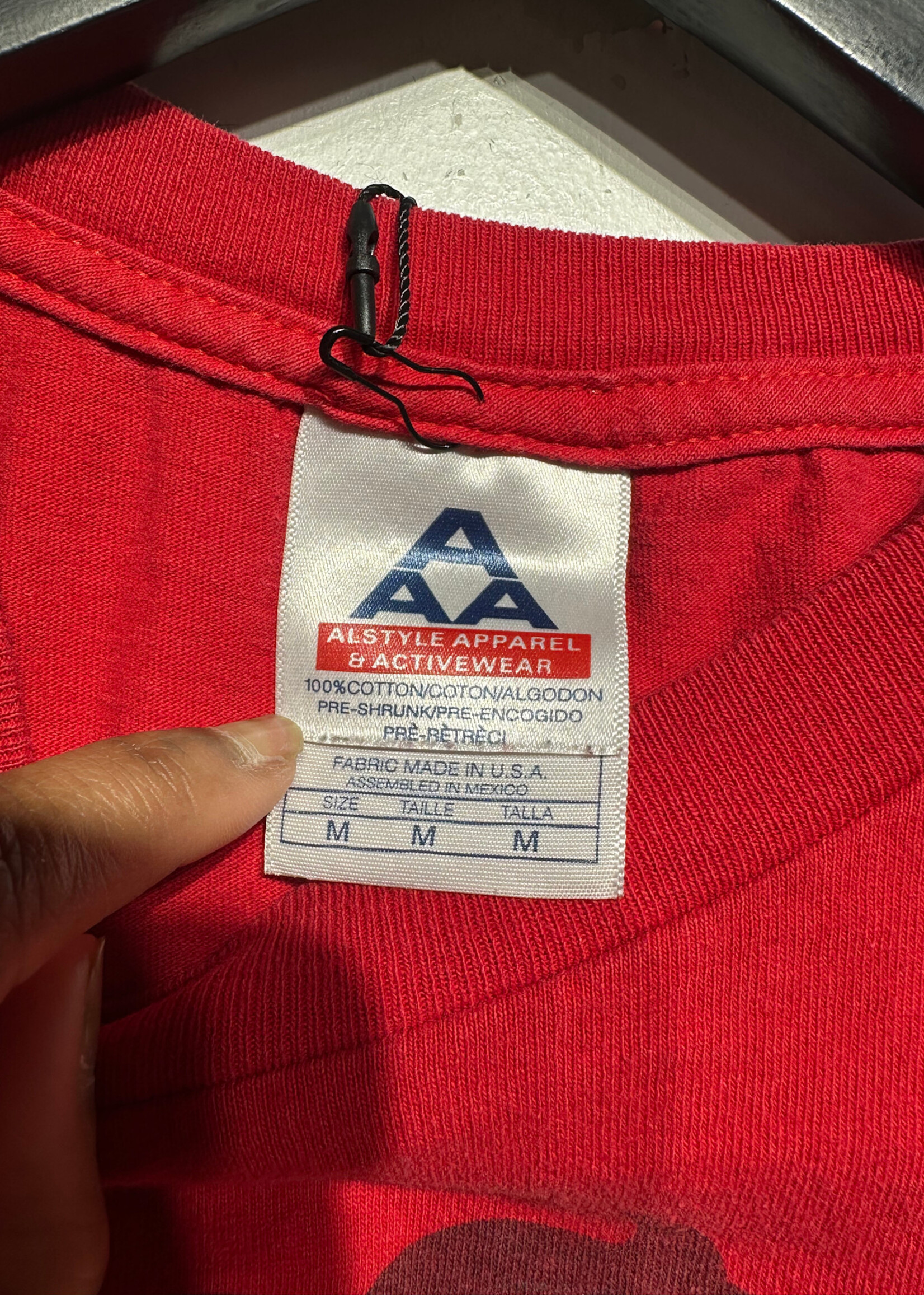 Betty Boop 2003 Red Crop Tee M