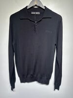 NWT Vesace Black Polo Knit Uniform M Fem