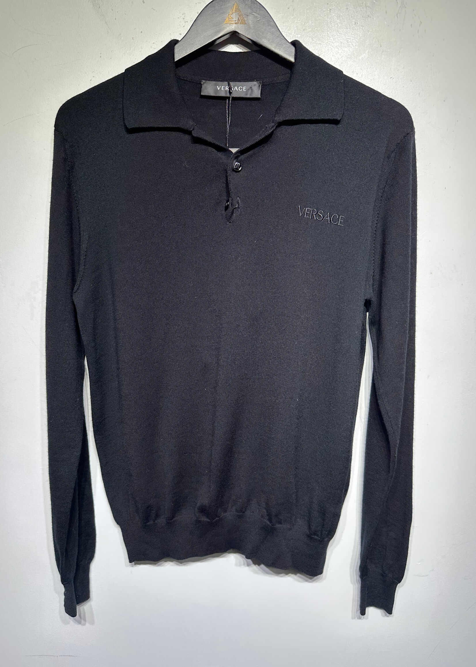 NWT Vesace Black Polo Knit Uniform M Fem