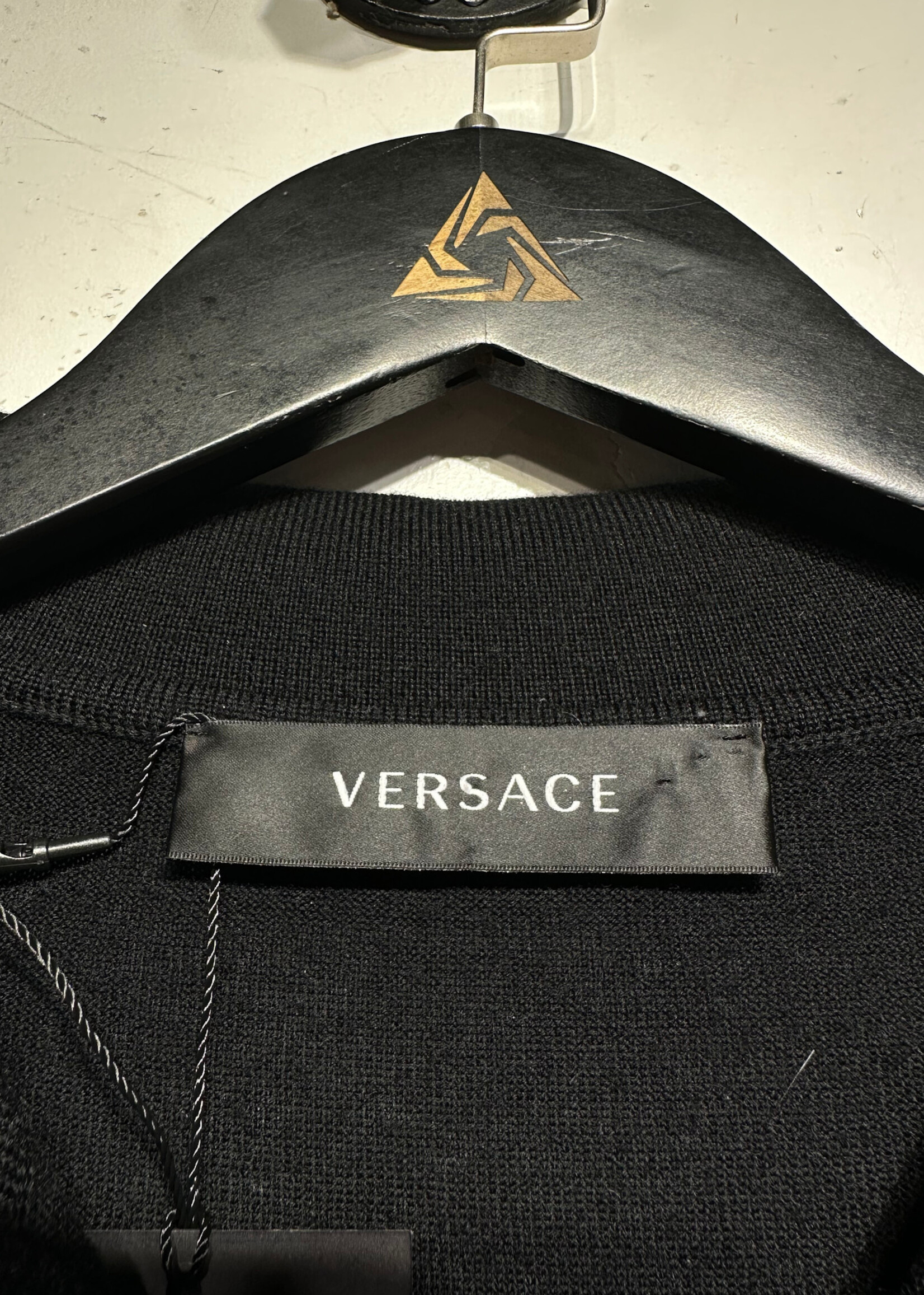 NWT Vesace Black Polo Knit Uniform M Fem