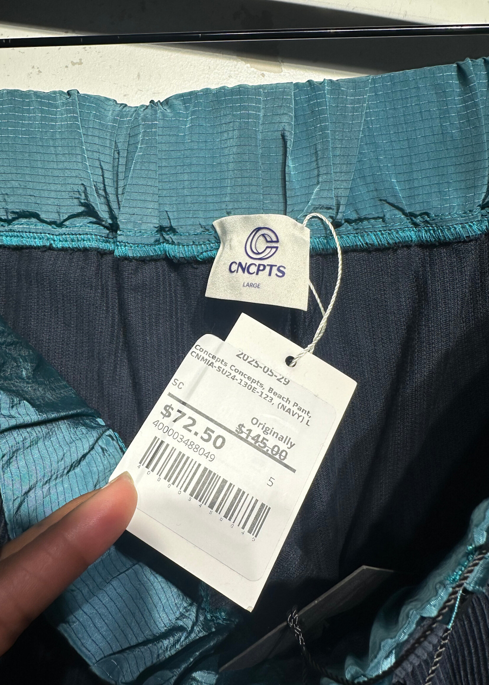 Concepts NWT Dark Blue Cord Pants Masc 33