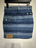 Moschino Patchwork Denim Skirt 29