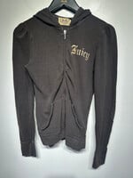Juicy USA Brown Zip Up Jacket Fem M