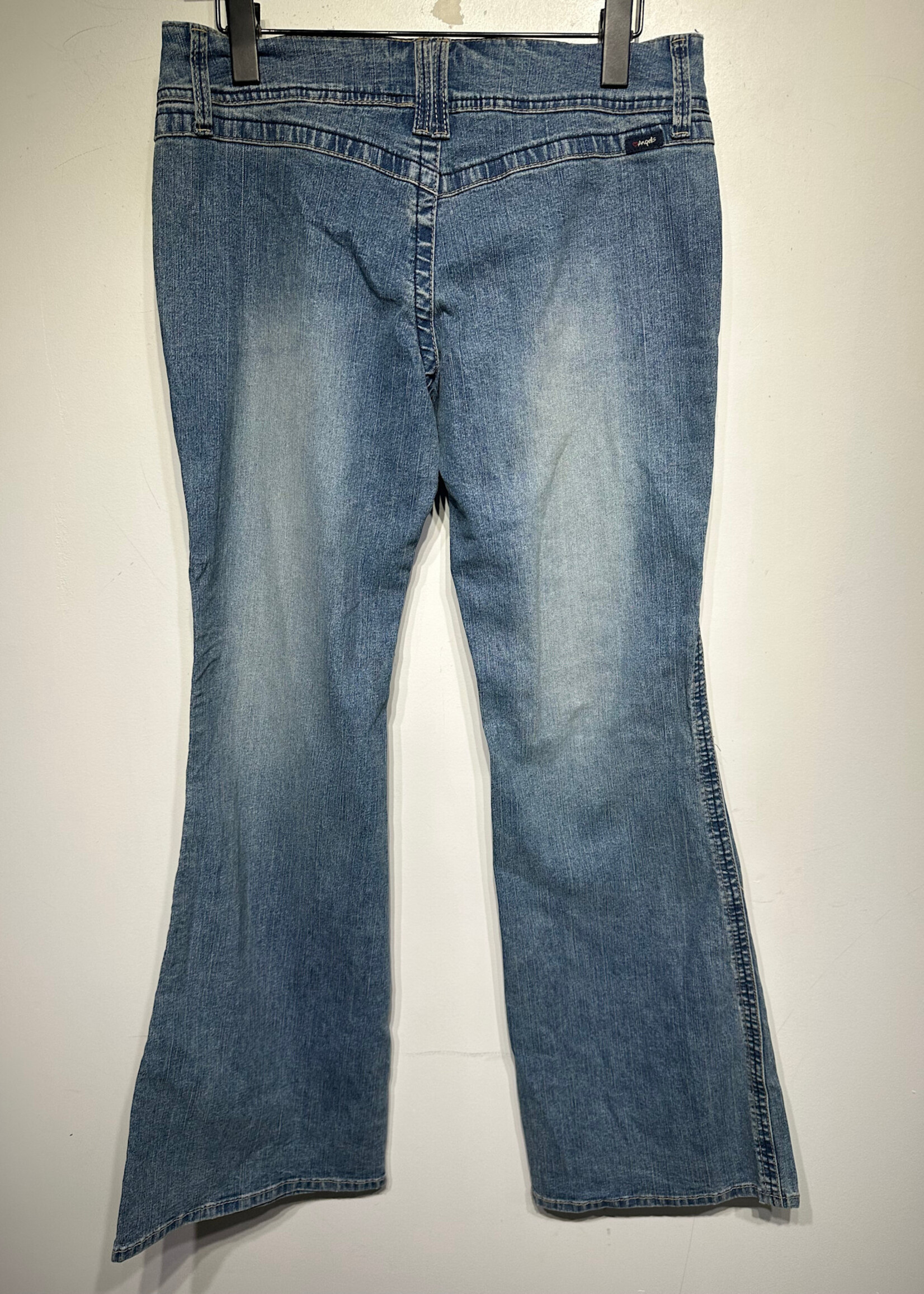 Angels Y2K Belted Flare Jean Fem31