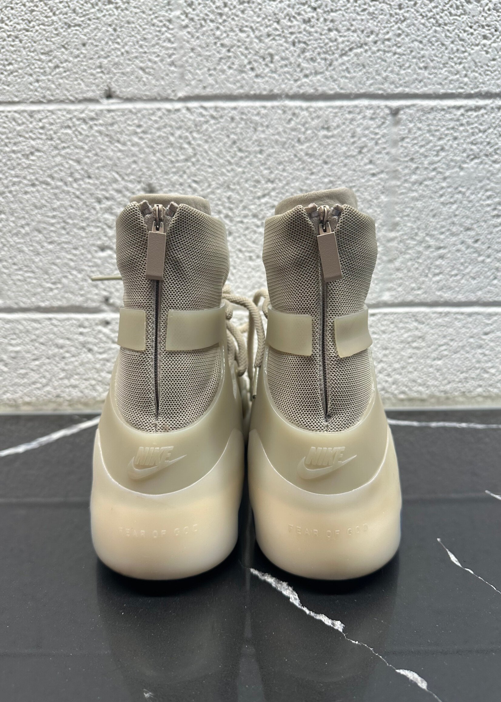 Nike x Fear of God 1 Oatmeal Masc 9.5 AS IS