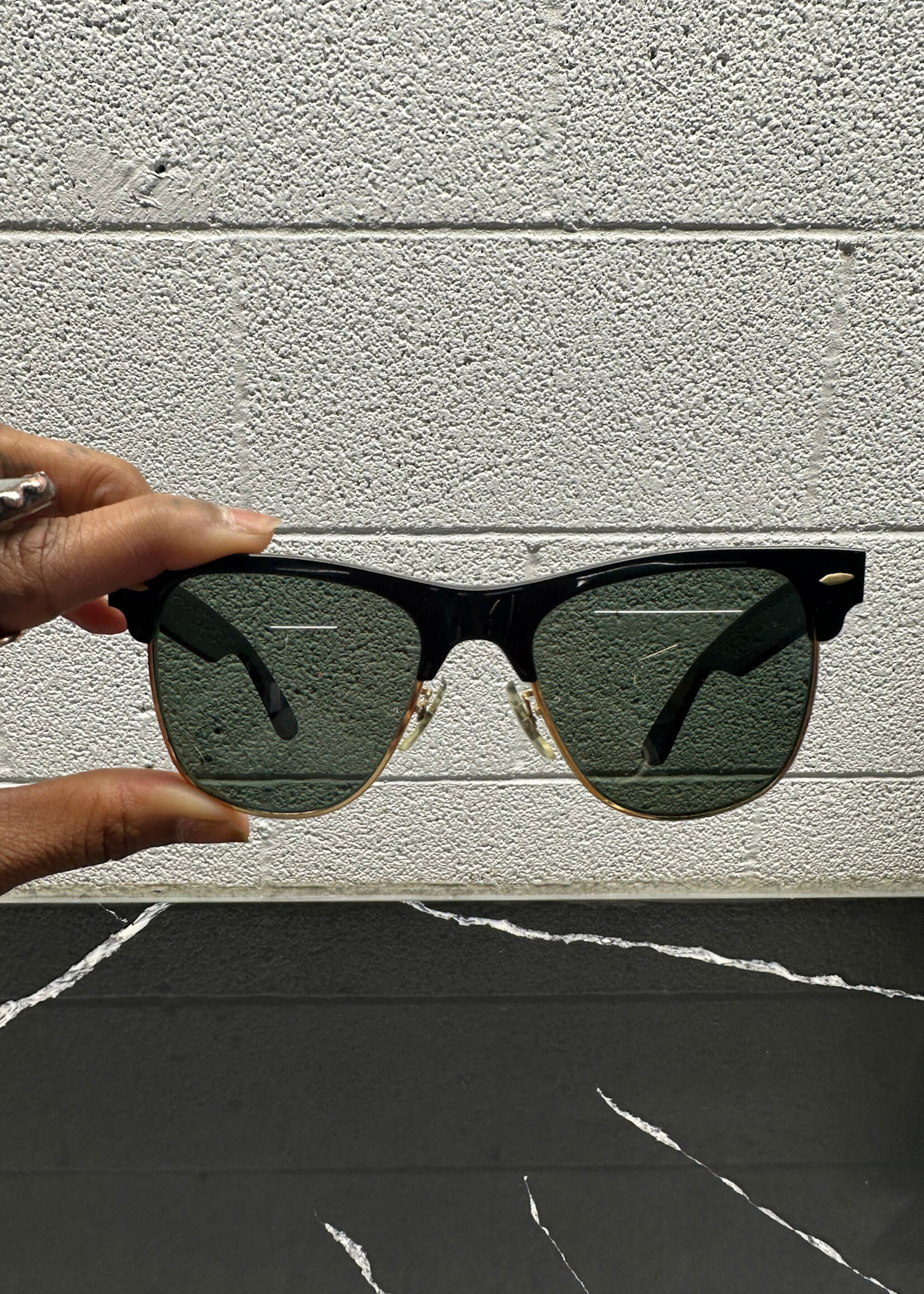 90s Ray-Ban Wayfarer Max B&L Glasses AS IS