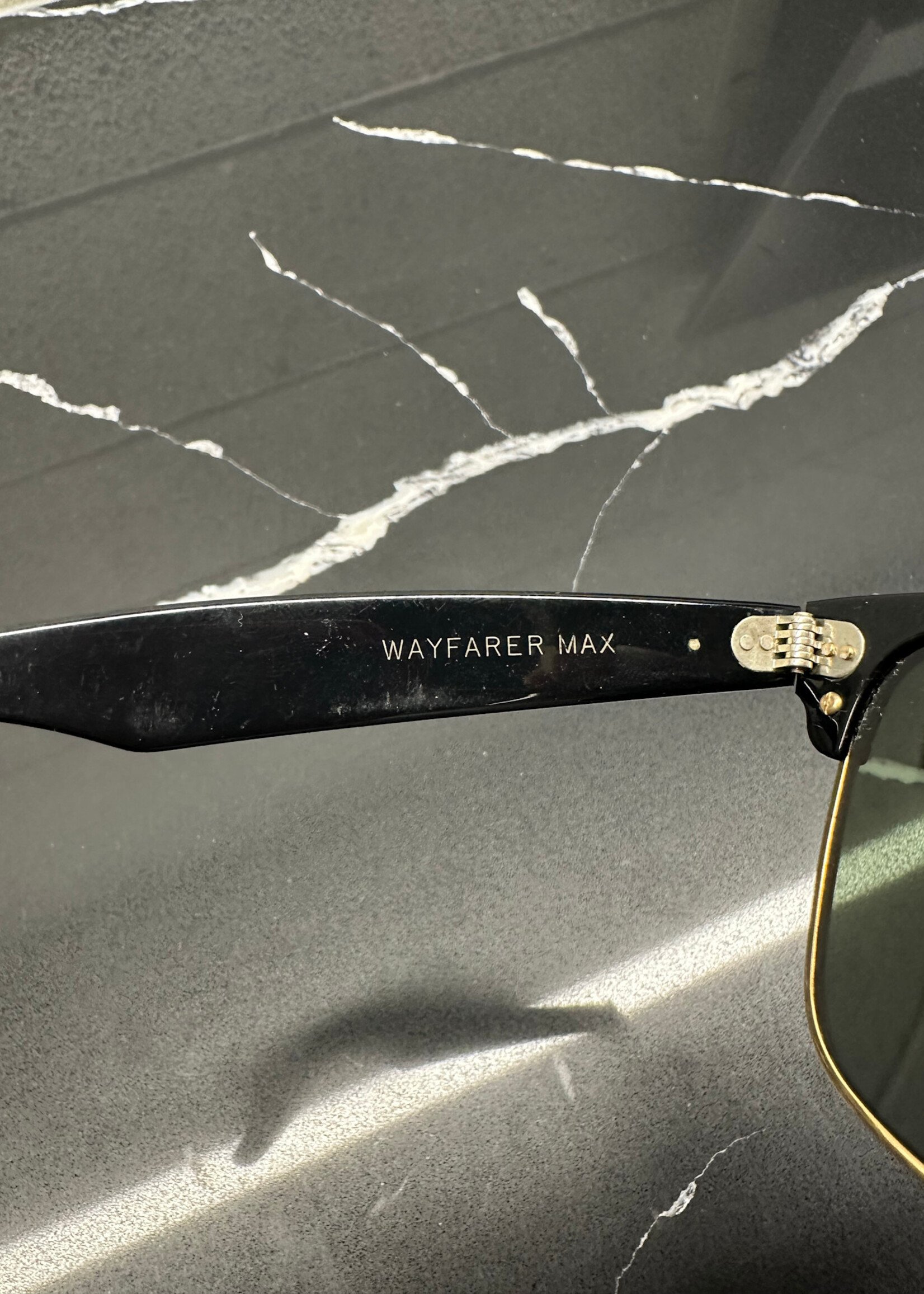 90s Ray-Ban Wayfarer Max B&L Glasses AS IS