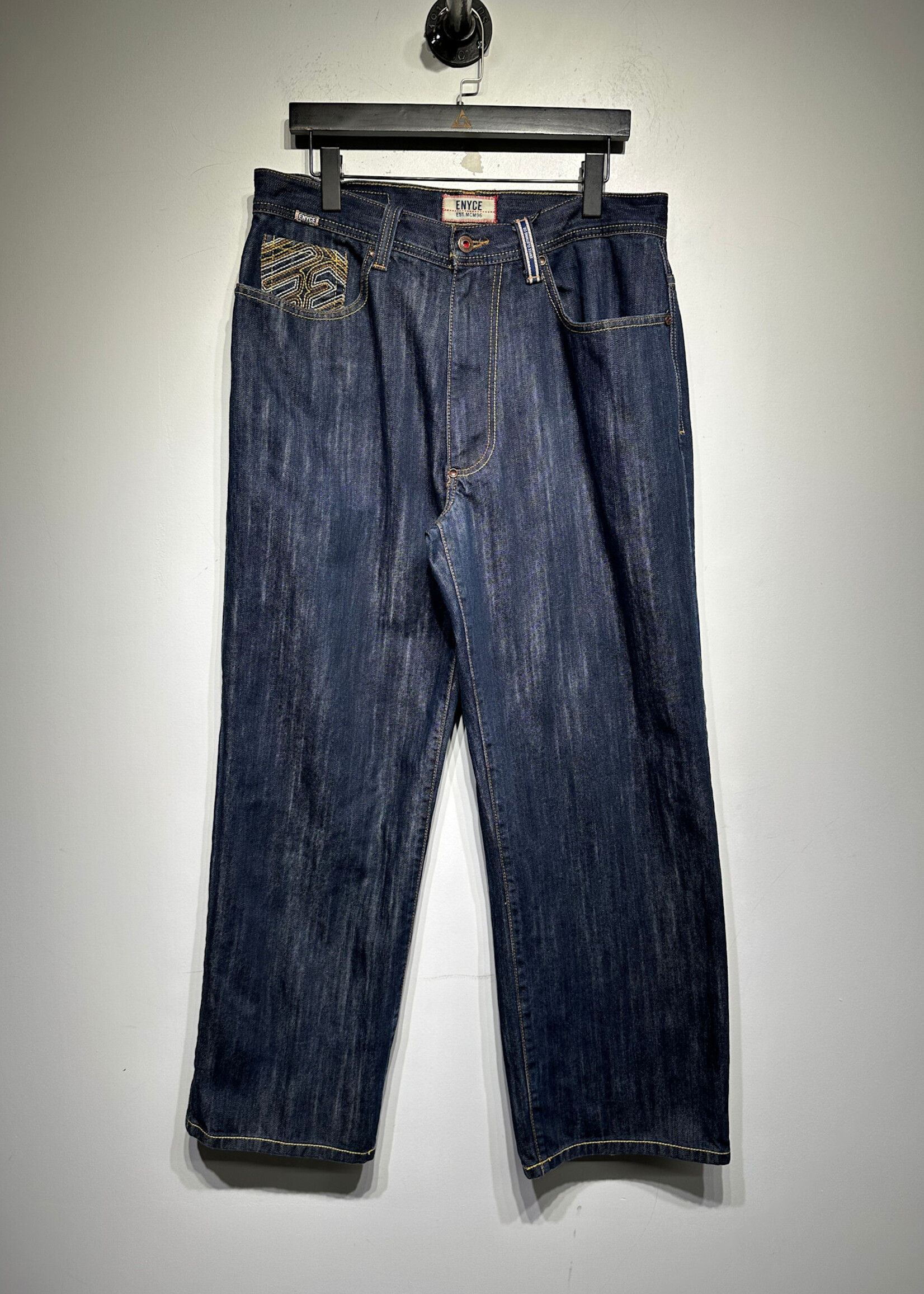 Enyce Dark Wash Raw Denim Masc 34