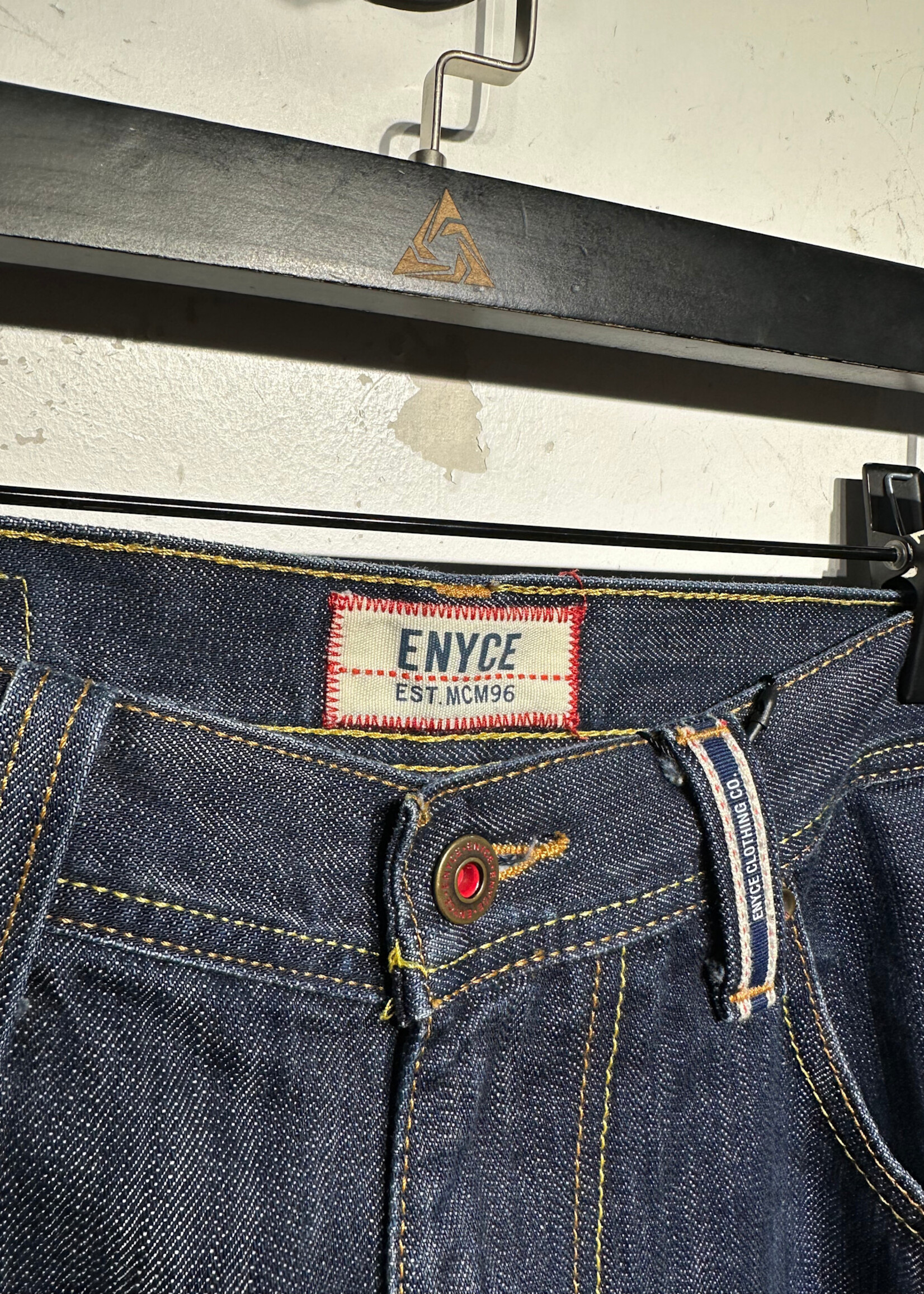 Enyce Dark Wash Raw Denim Masc 34