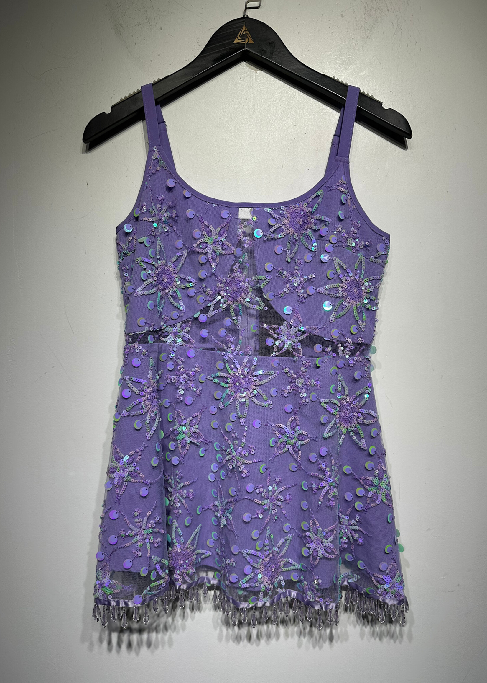 I Heart Raves Purple Dress M