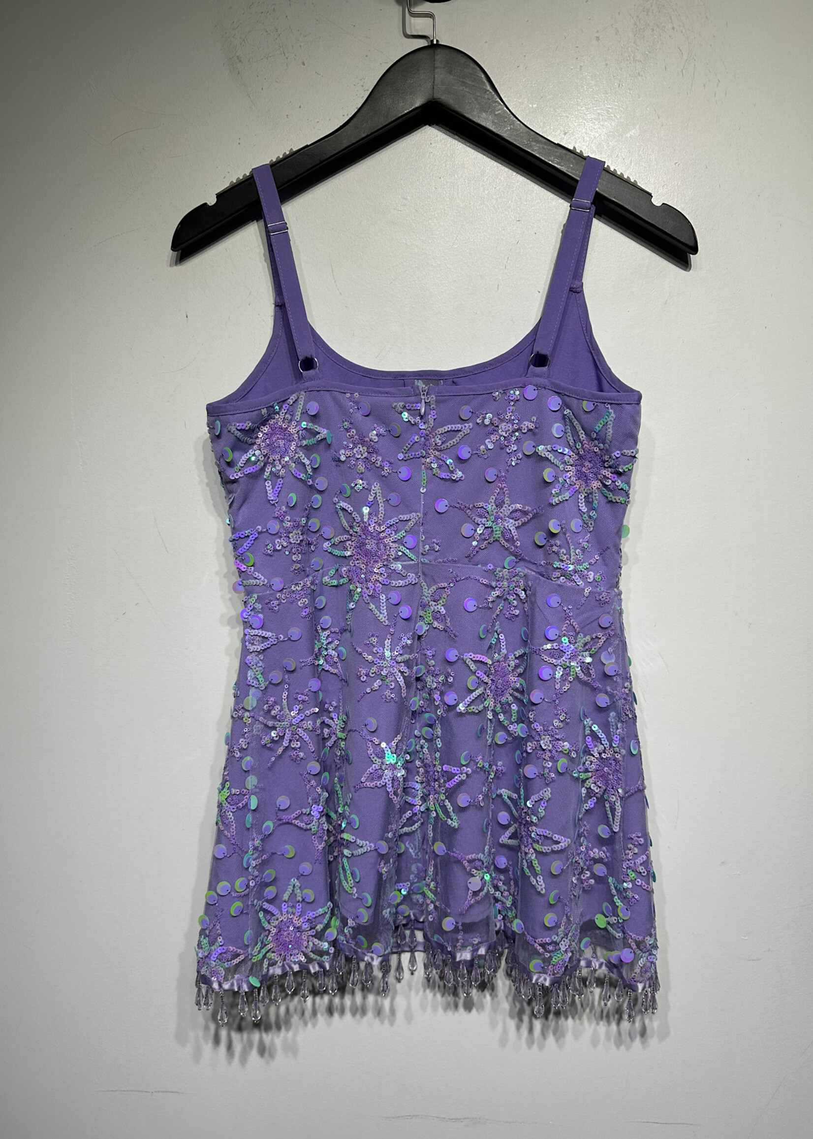 I Heart Raves Purple Dress M