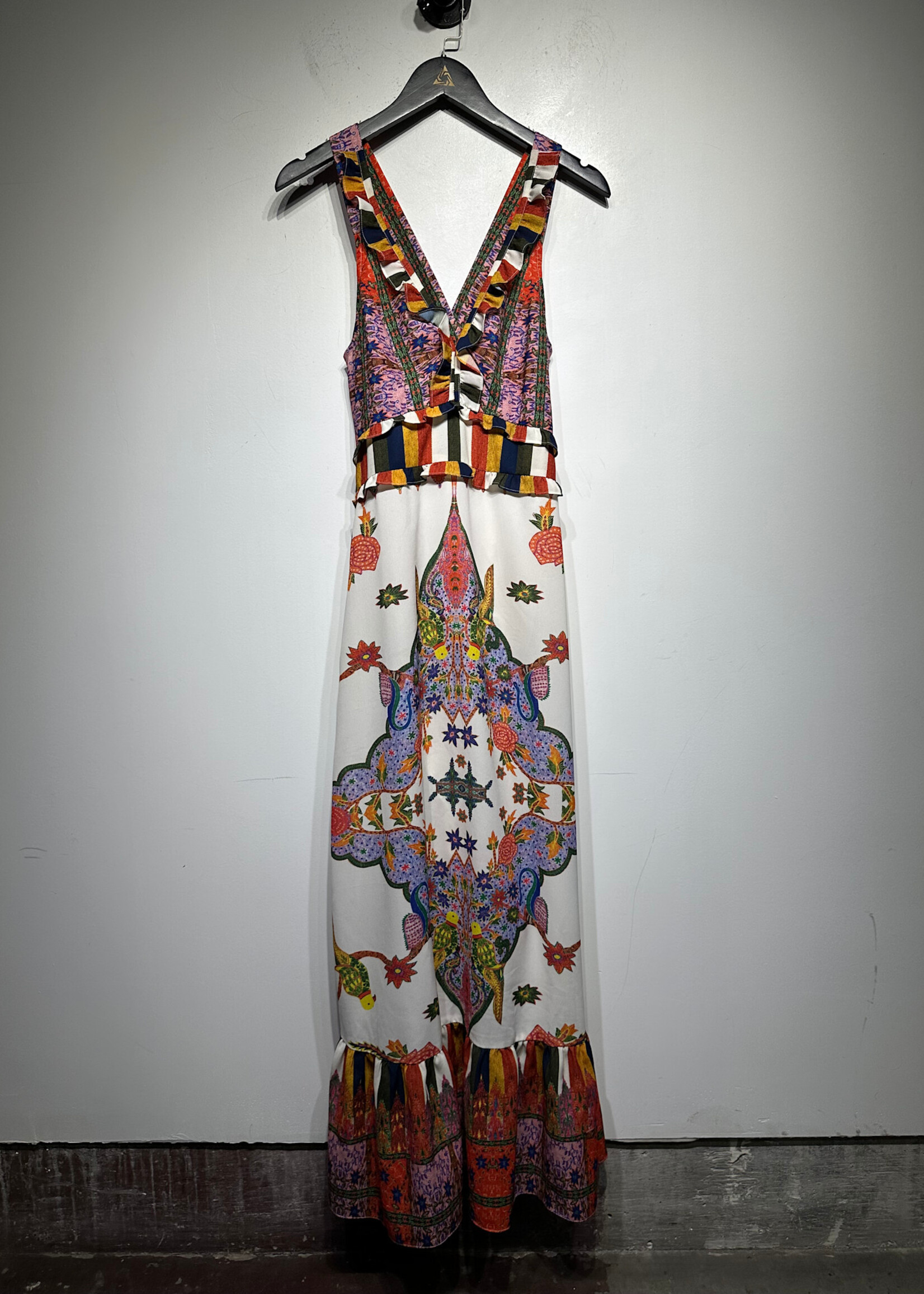 Cleobella Floral Bird Dress M