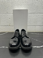 Prada Black Uniform Derby Fits Masc 8.5