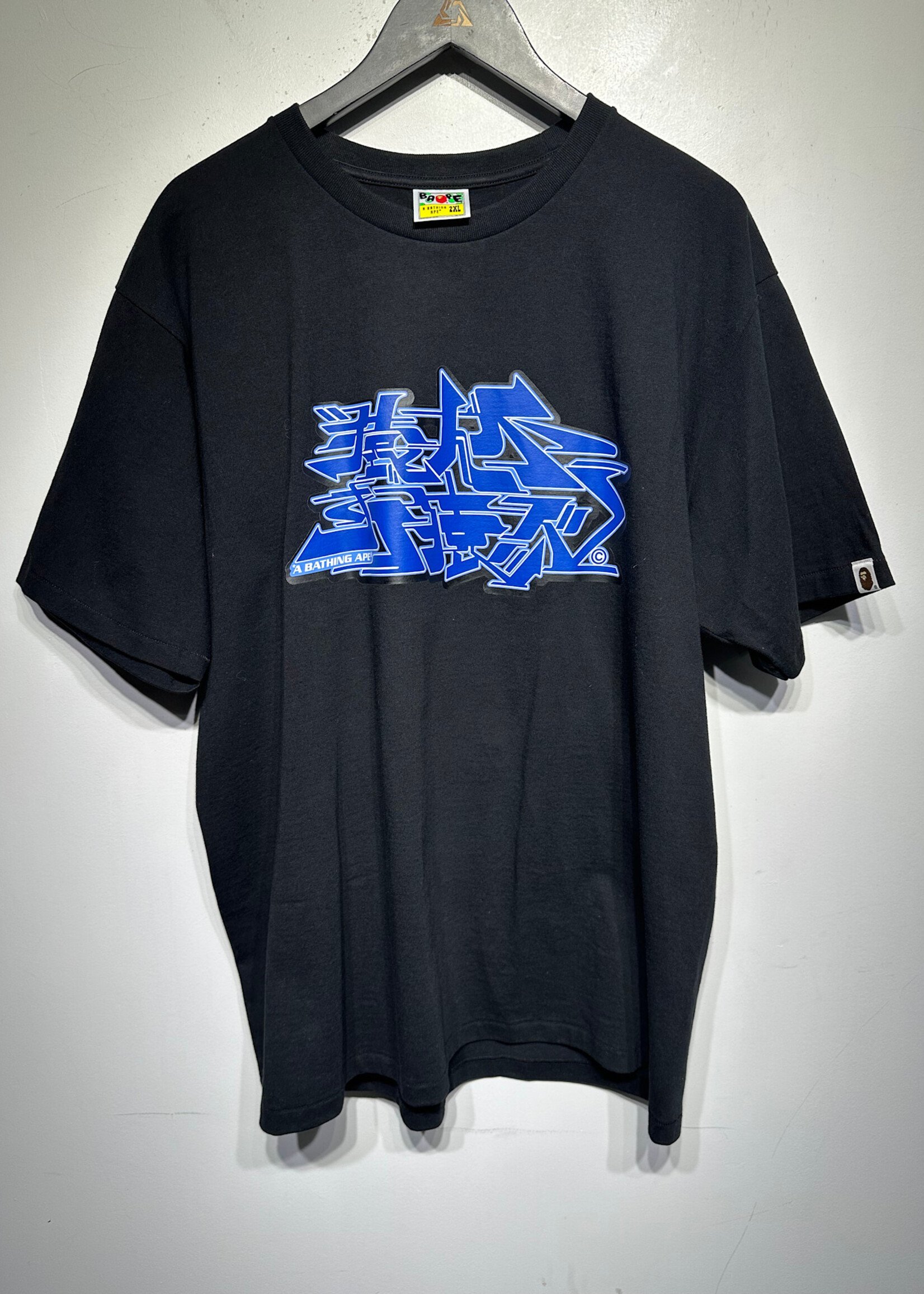 Bape Kanji Graffiti Logo Tee XXL