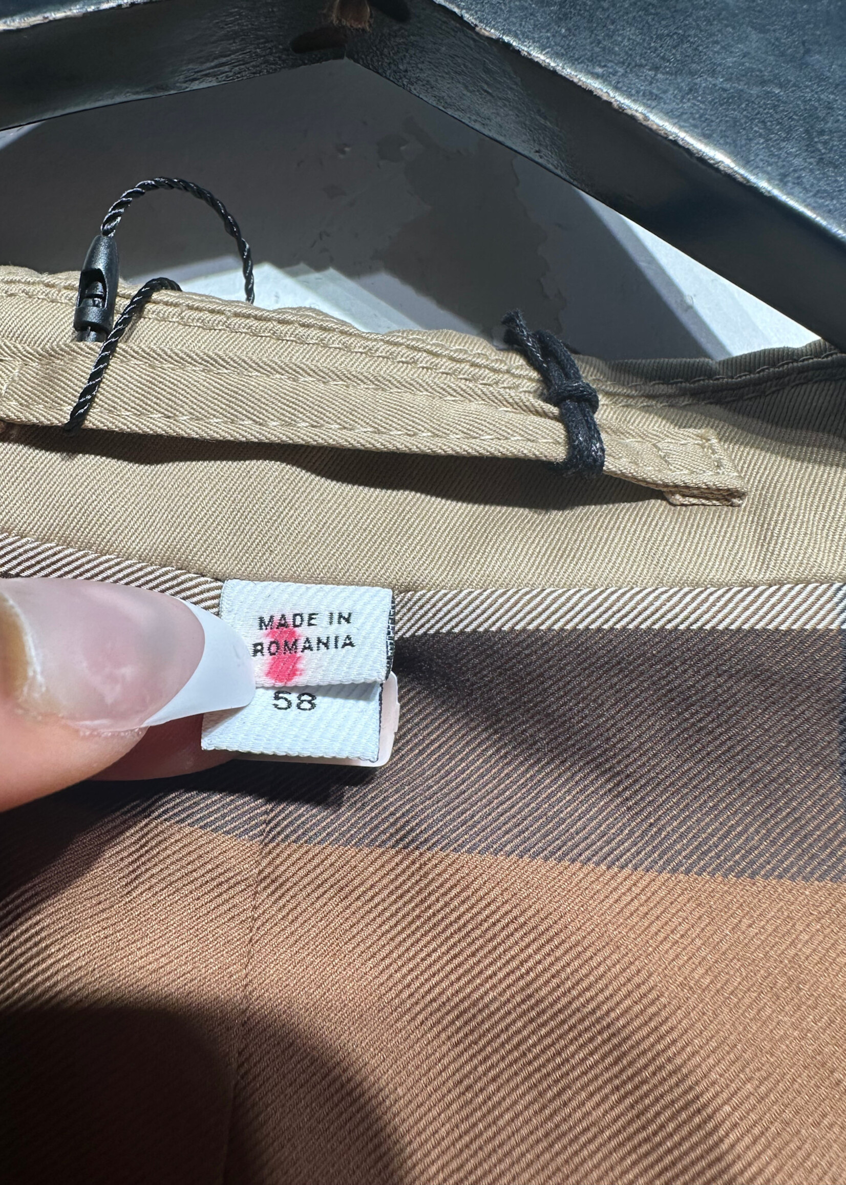 Burberry NWT Tan Logo Blazer Masc XXL
