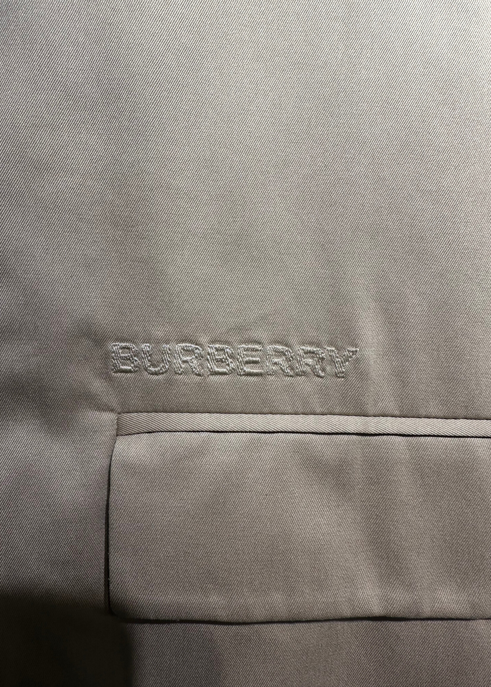 Burberry NWT Tan Logo Blazer Masc XXL