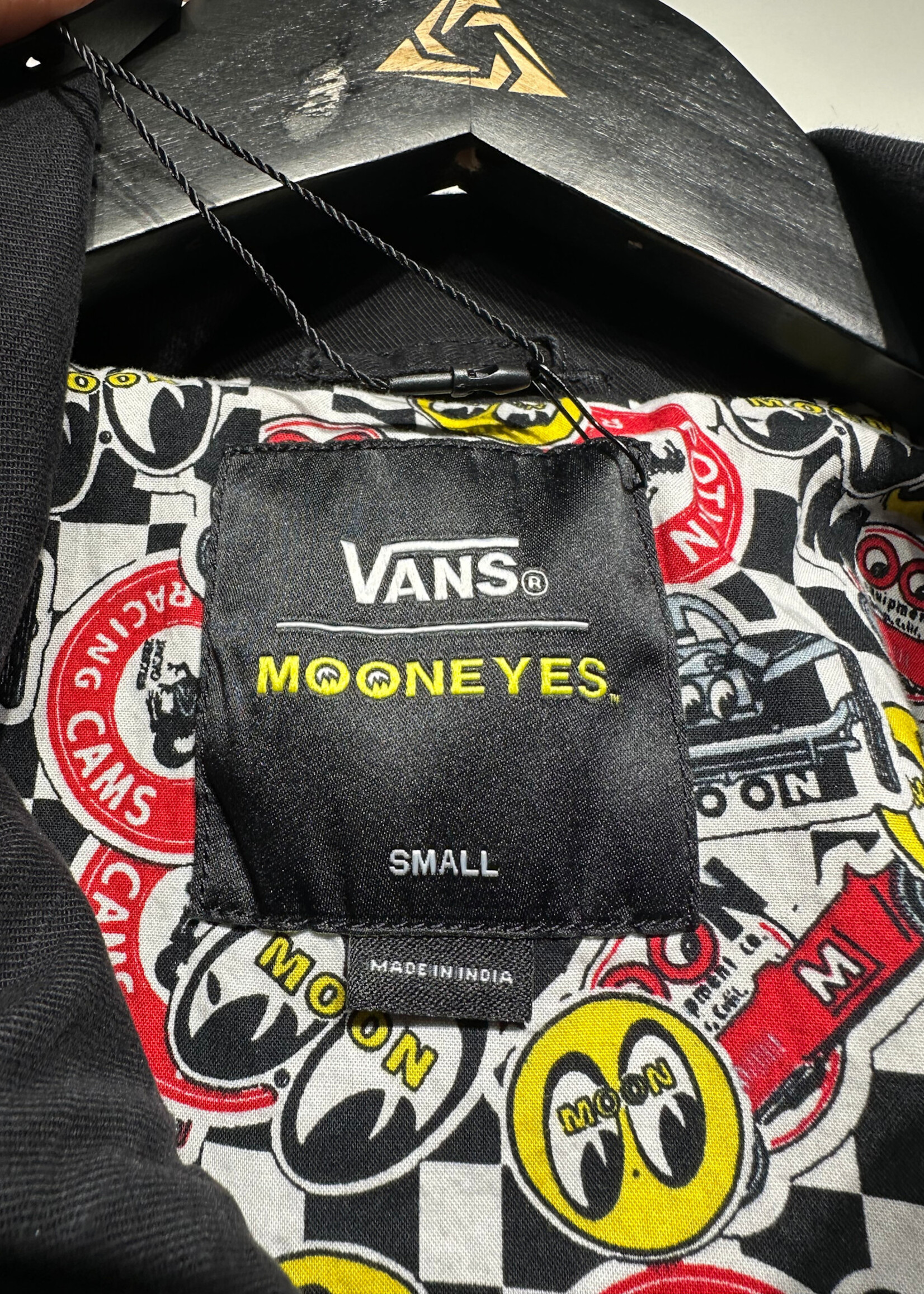 Vans X Mooneyes Black Work Jacket S