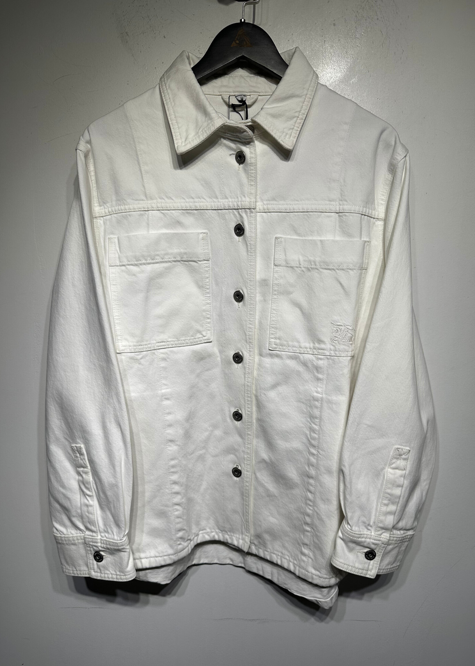 Burberry NWT Bennsen EKD White Overshirt M
