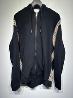 Burberry Nova Check Panel Hoodie Fits XXL