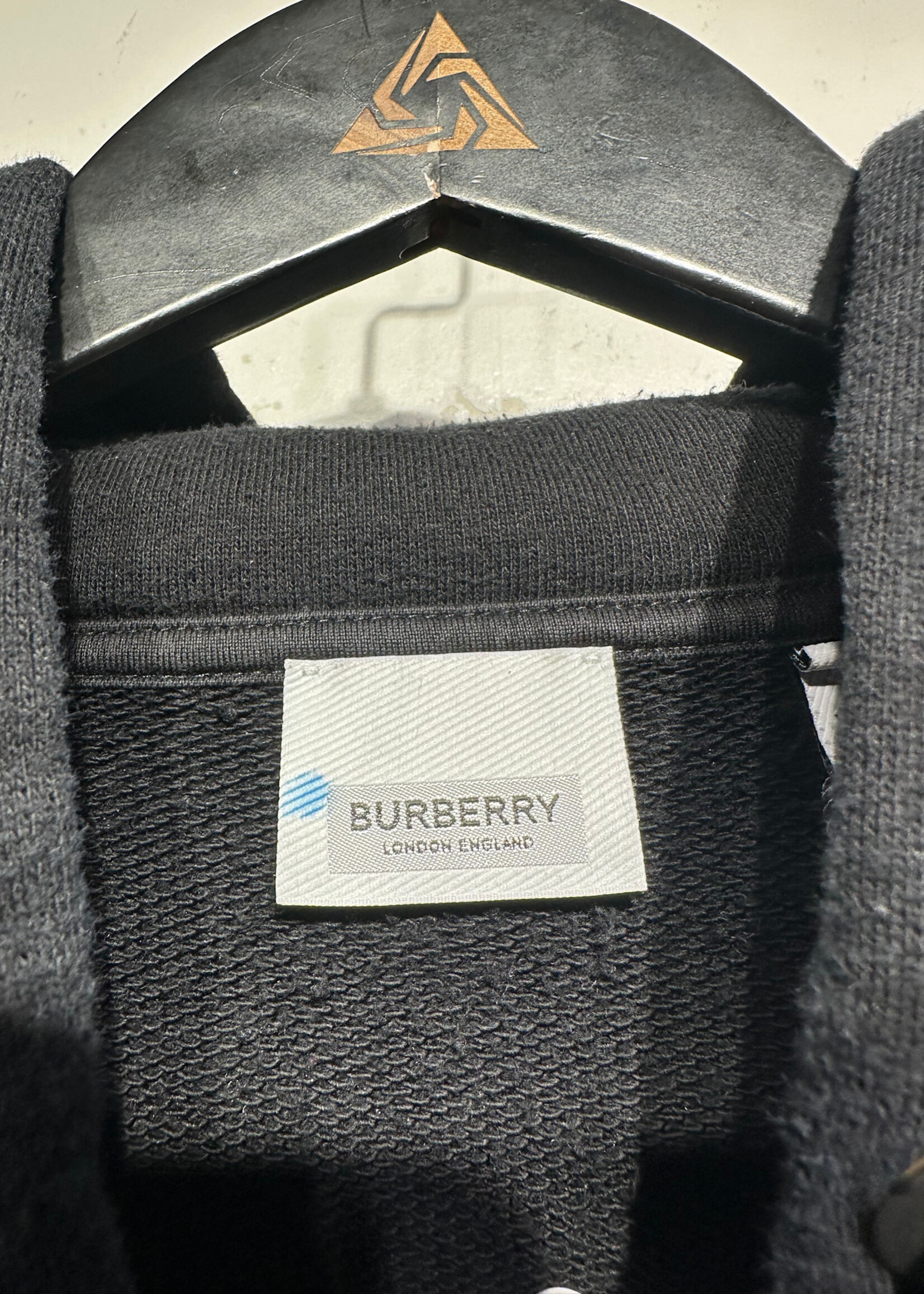 Burberry Nova Check Panel Hoodie Fits XXL