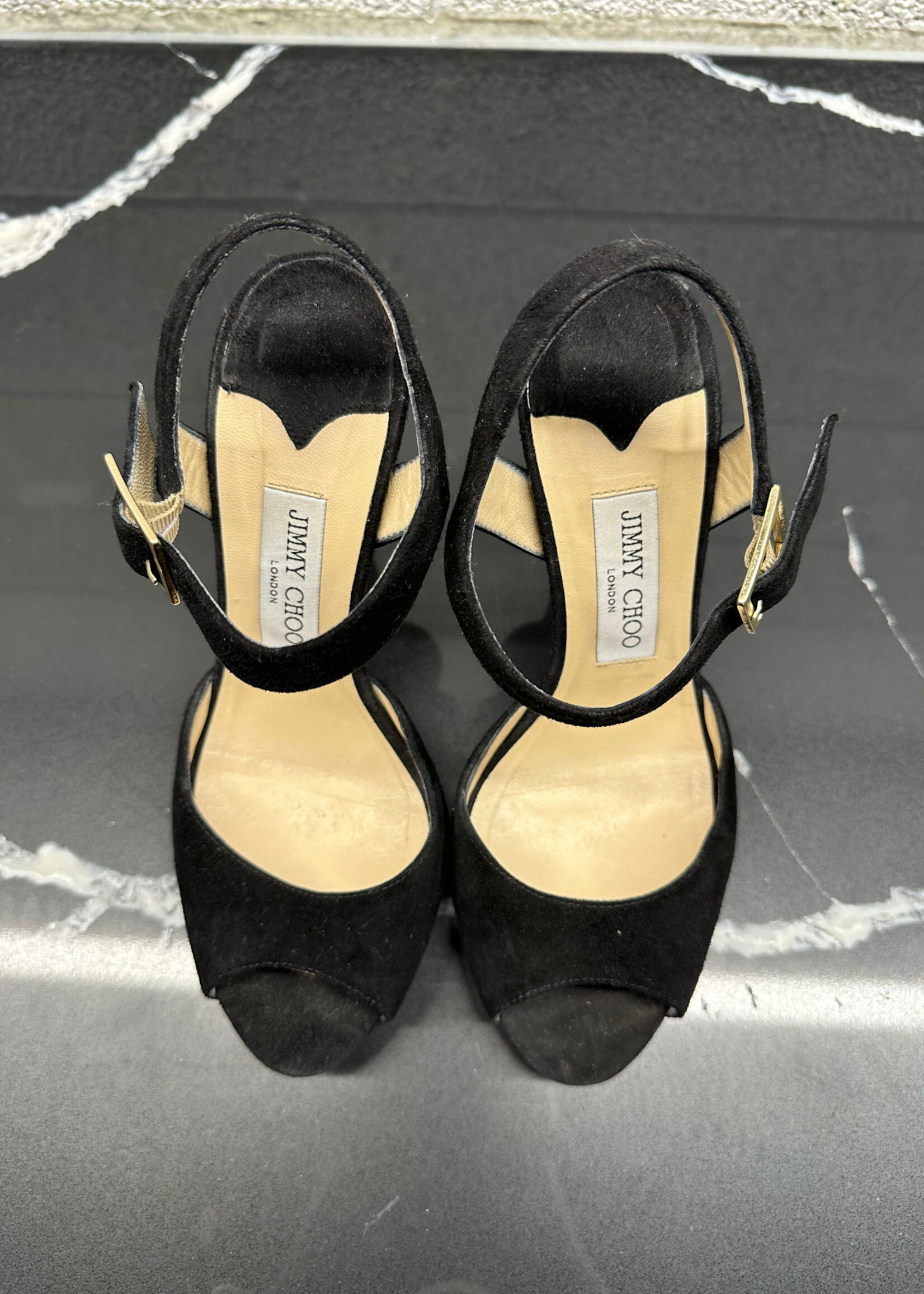 Jimmy Choo Suede Slingback Pumps 38/8