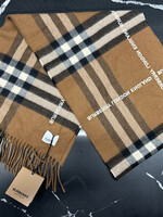 Burberry NWT Cashmere Logo Scarf