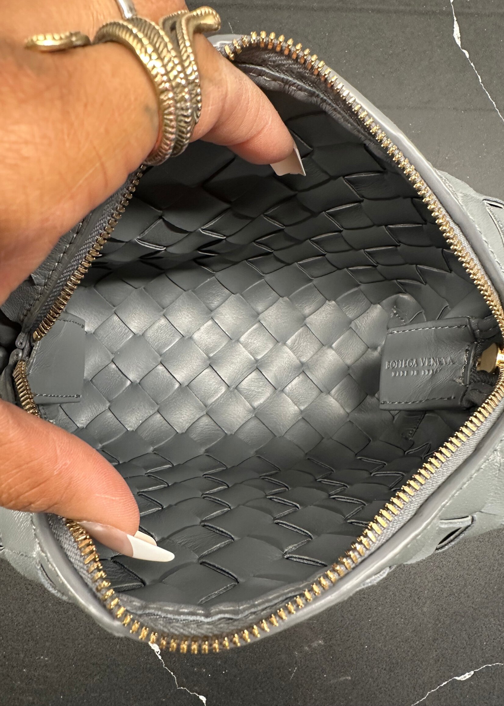 Bottega Veneta Intrecciato Mini Loop Camera Bag