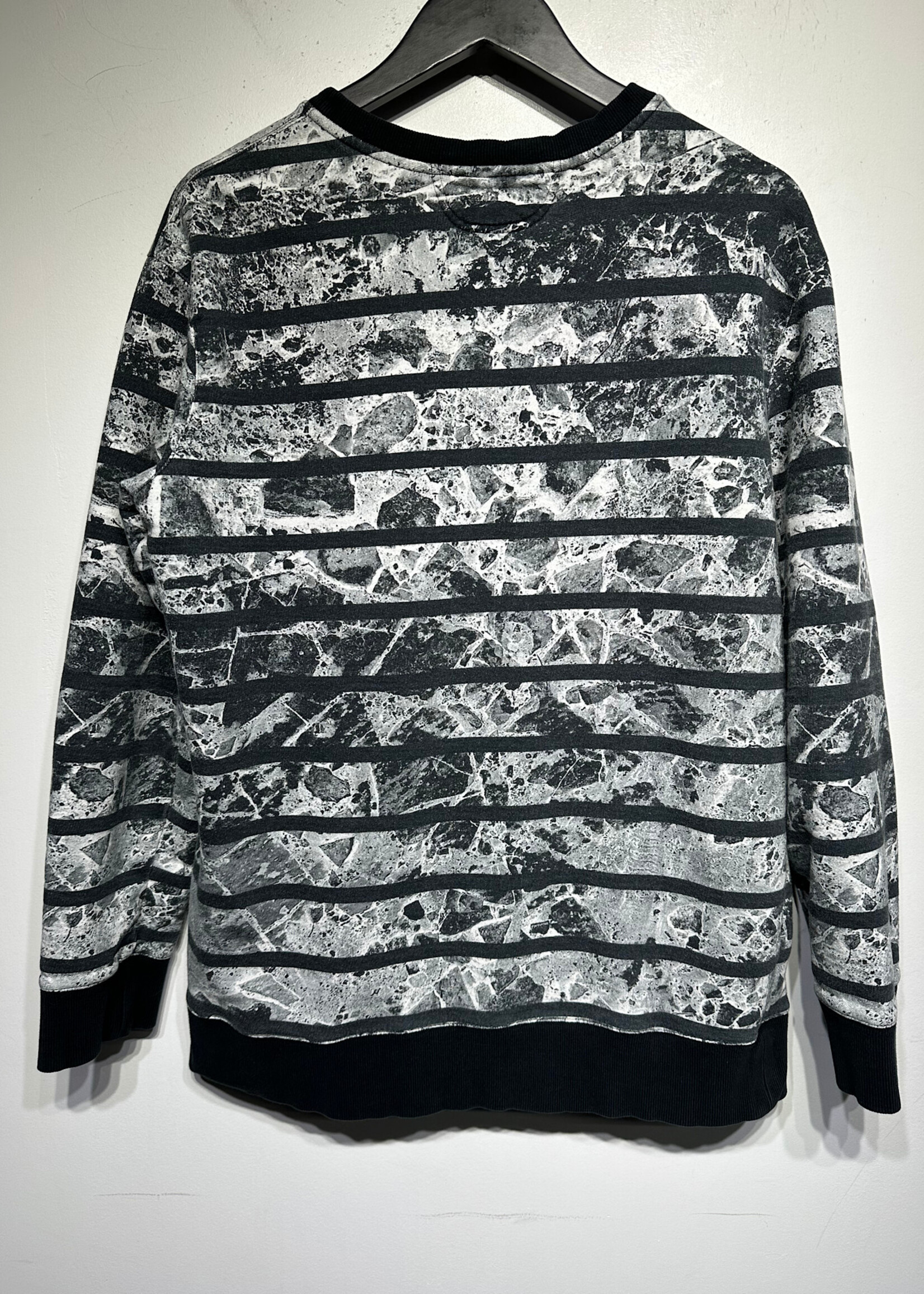Helmut Lang Striped Crewneck L