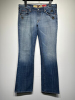 7 For All Mankind Studded Bootcut Jeans Fem 31