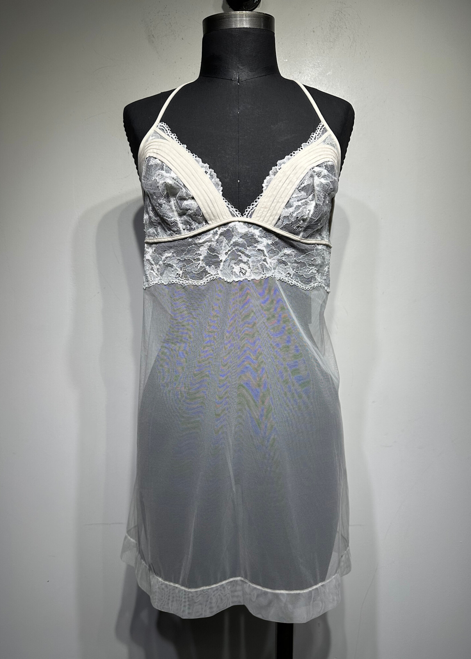 La Perla White Lace Lingerie Dress M