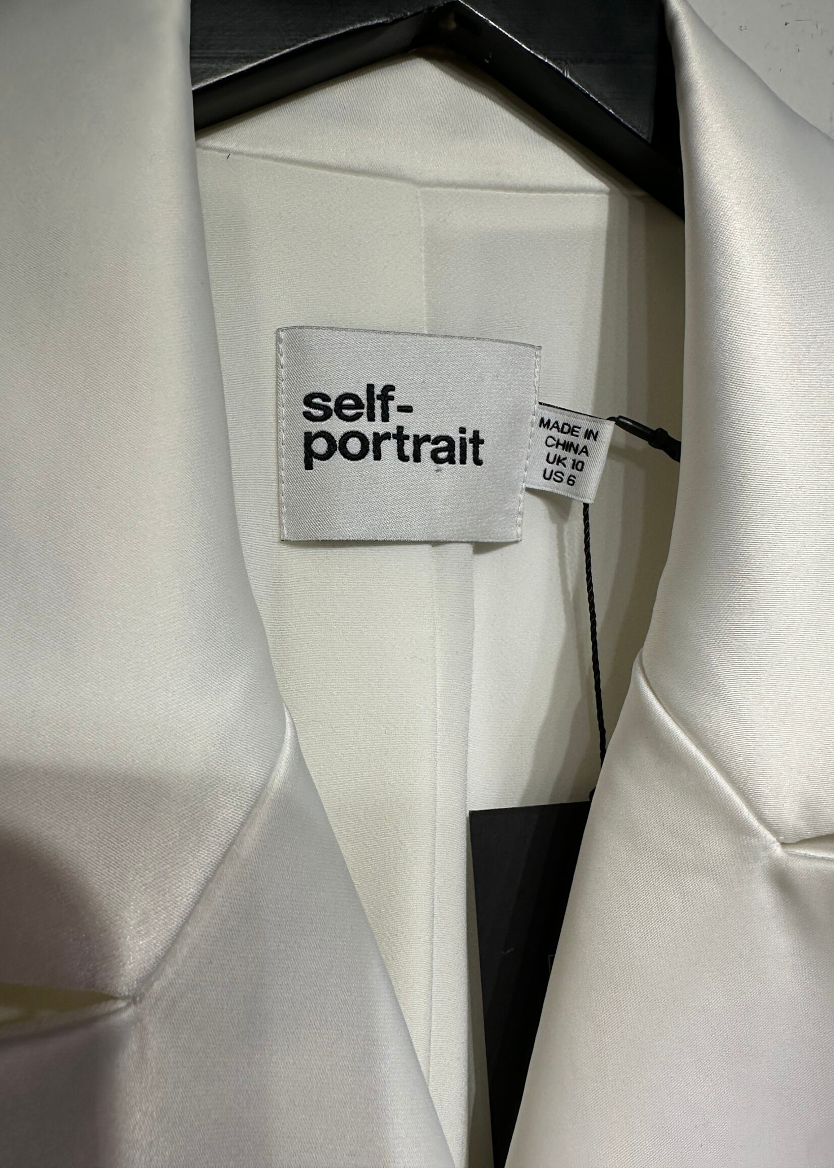 Self Portrait White Lace Trim Blazer (Retail: $600+) 6