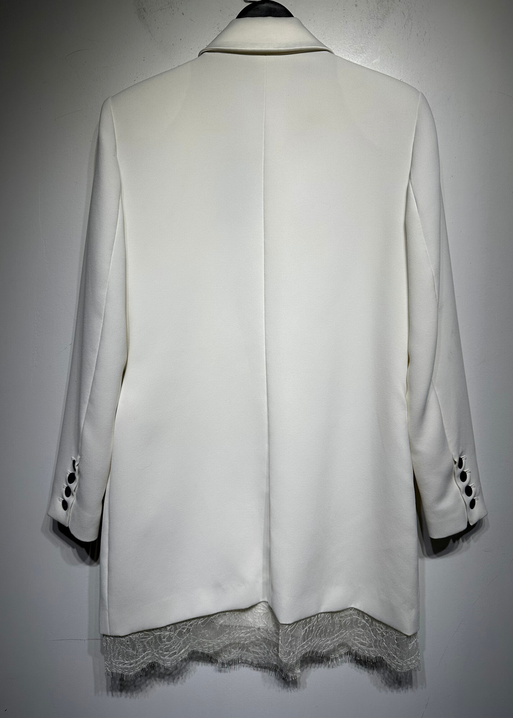 Self Portrait White Lace Trim Blazer (Retail: $600+) 6