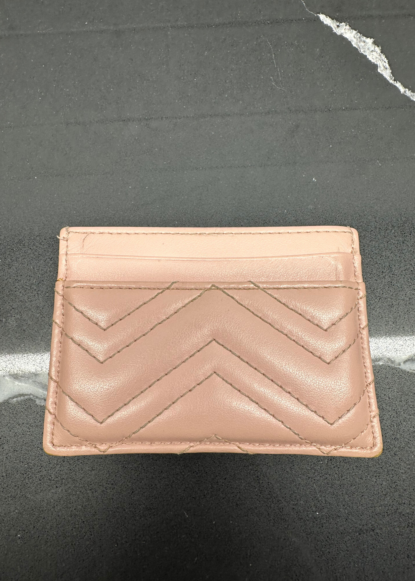Gucci GG Marmont Card Holder Pink